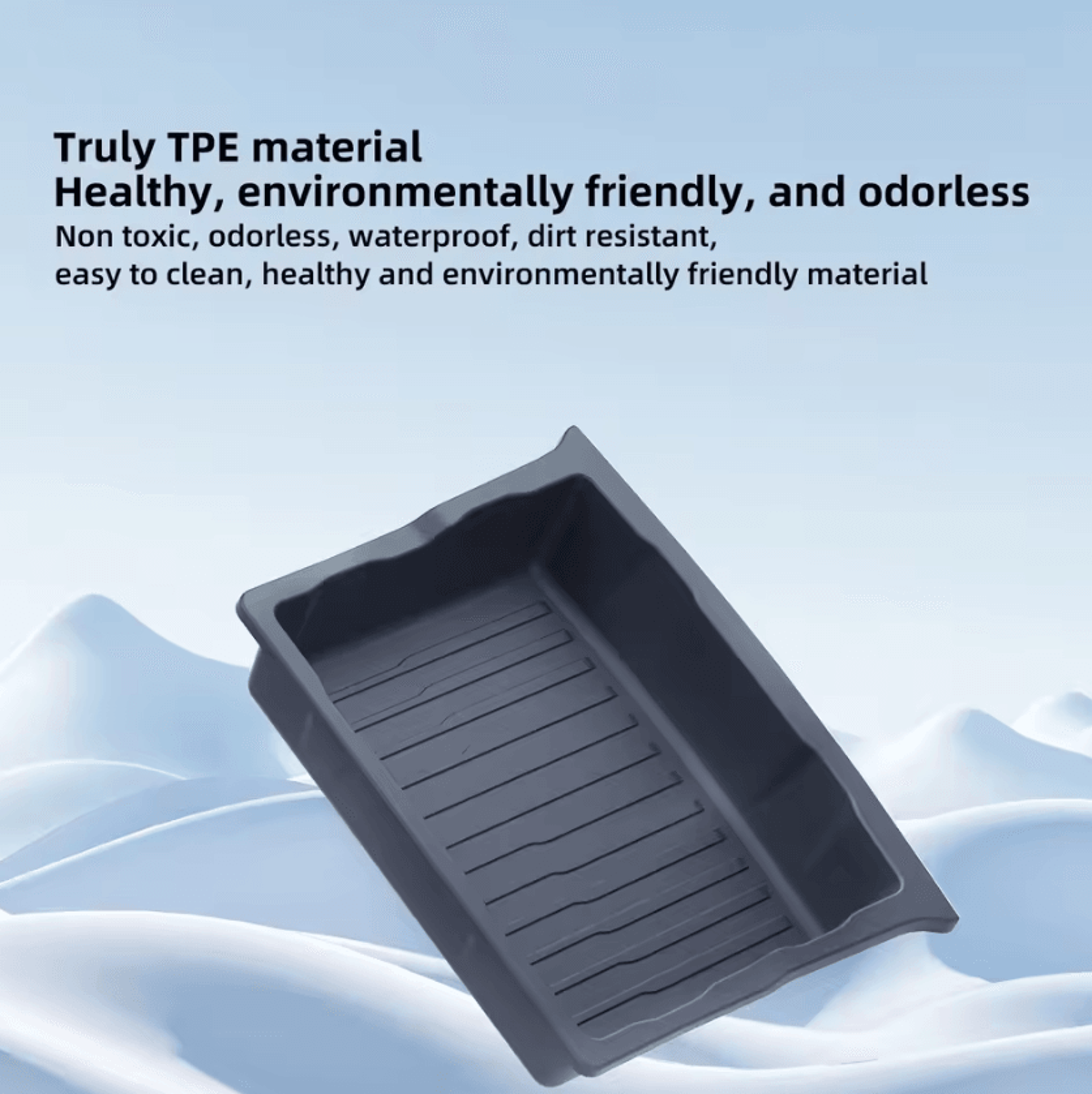 Tesla Model X Under Seat Storage Drawer  Hidden Organizer Box For 20232026 Interior Upgrade 2