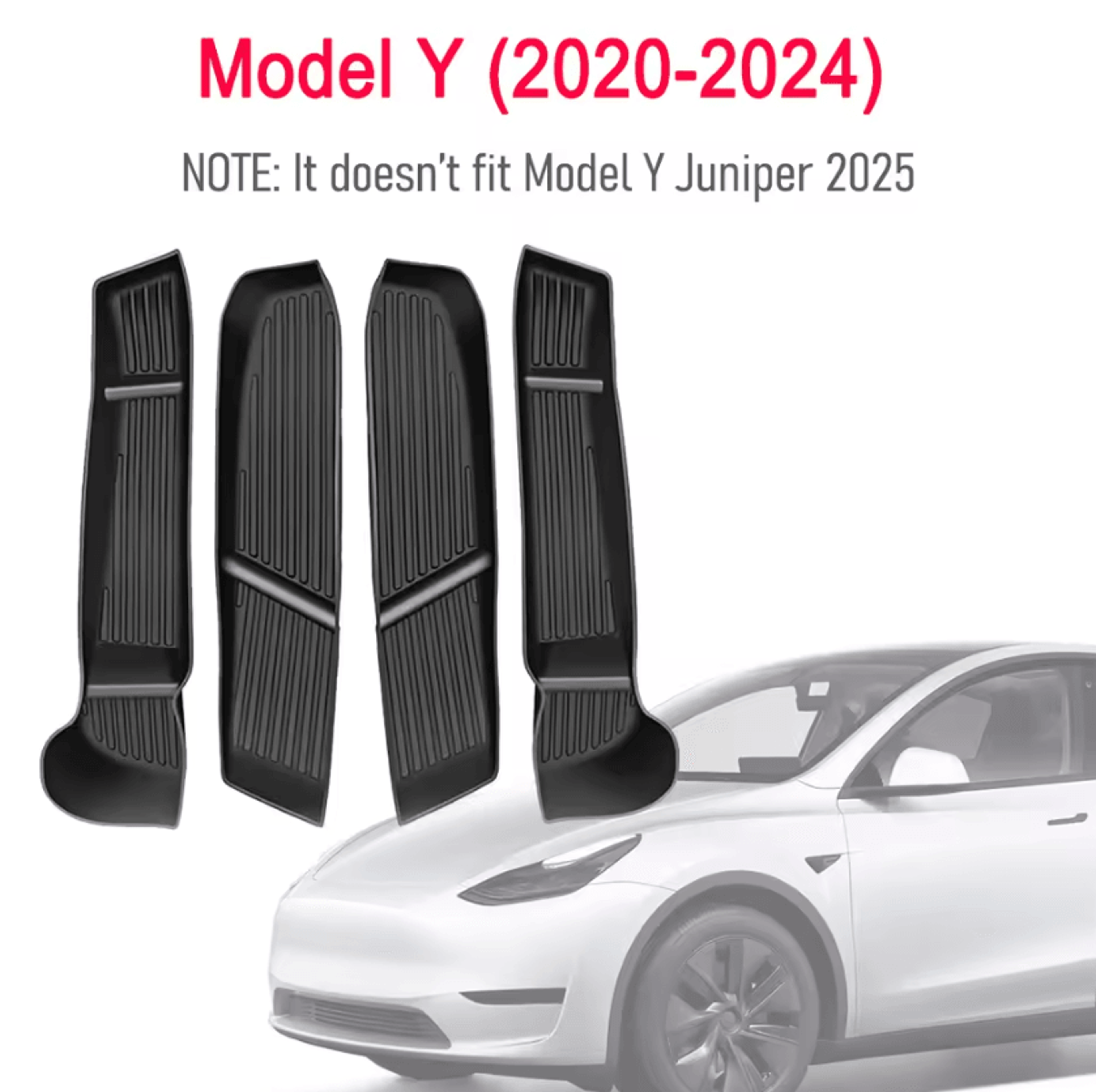 Tesla Model Y Juniper Door Side Storage Organizer Trays 4