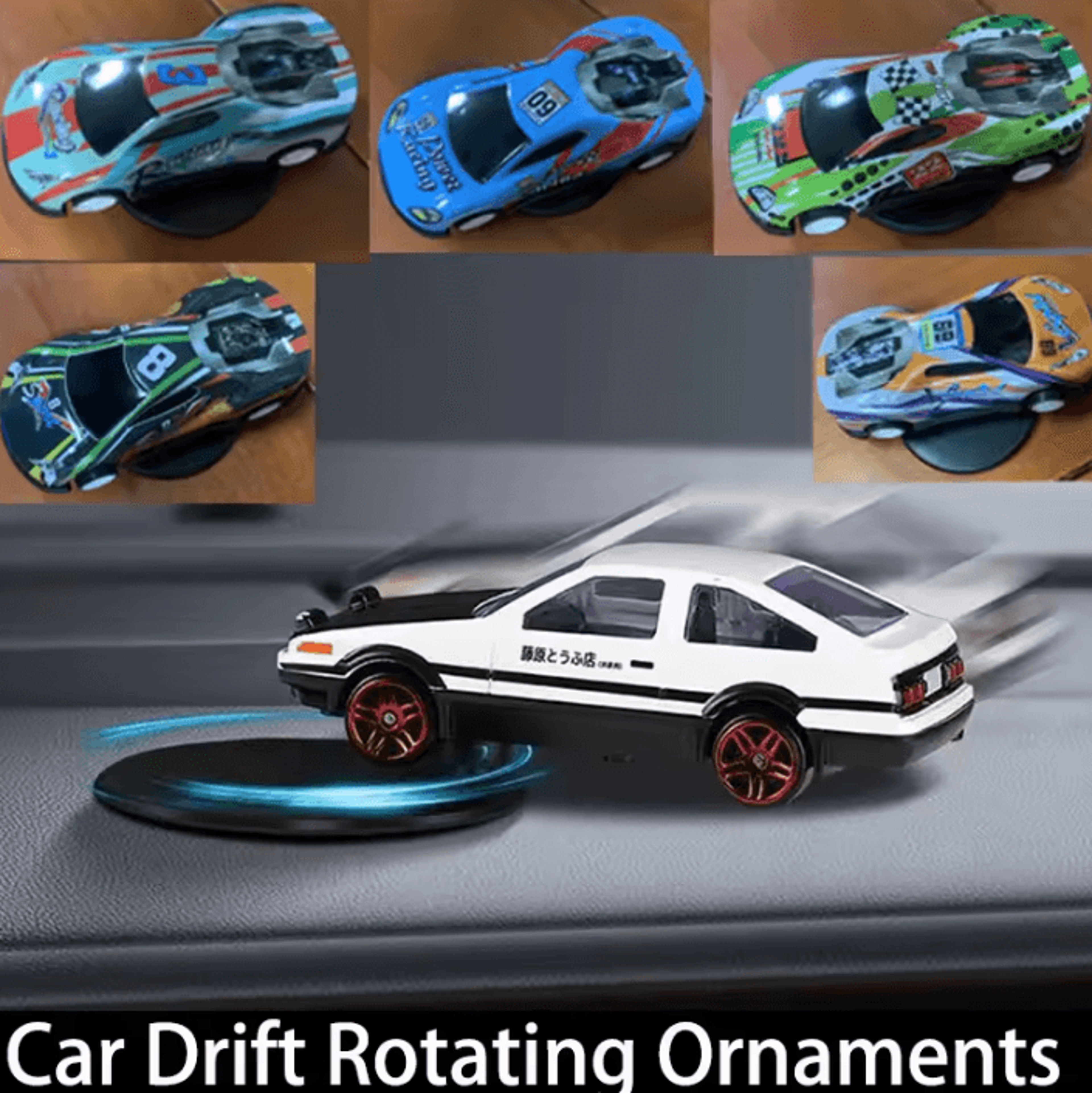 Drift Motion Racing Car Dashboard Ornament For Car Enthusiasts 0