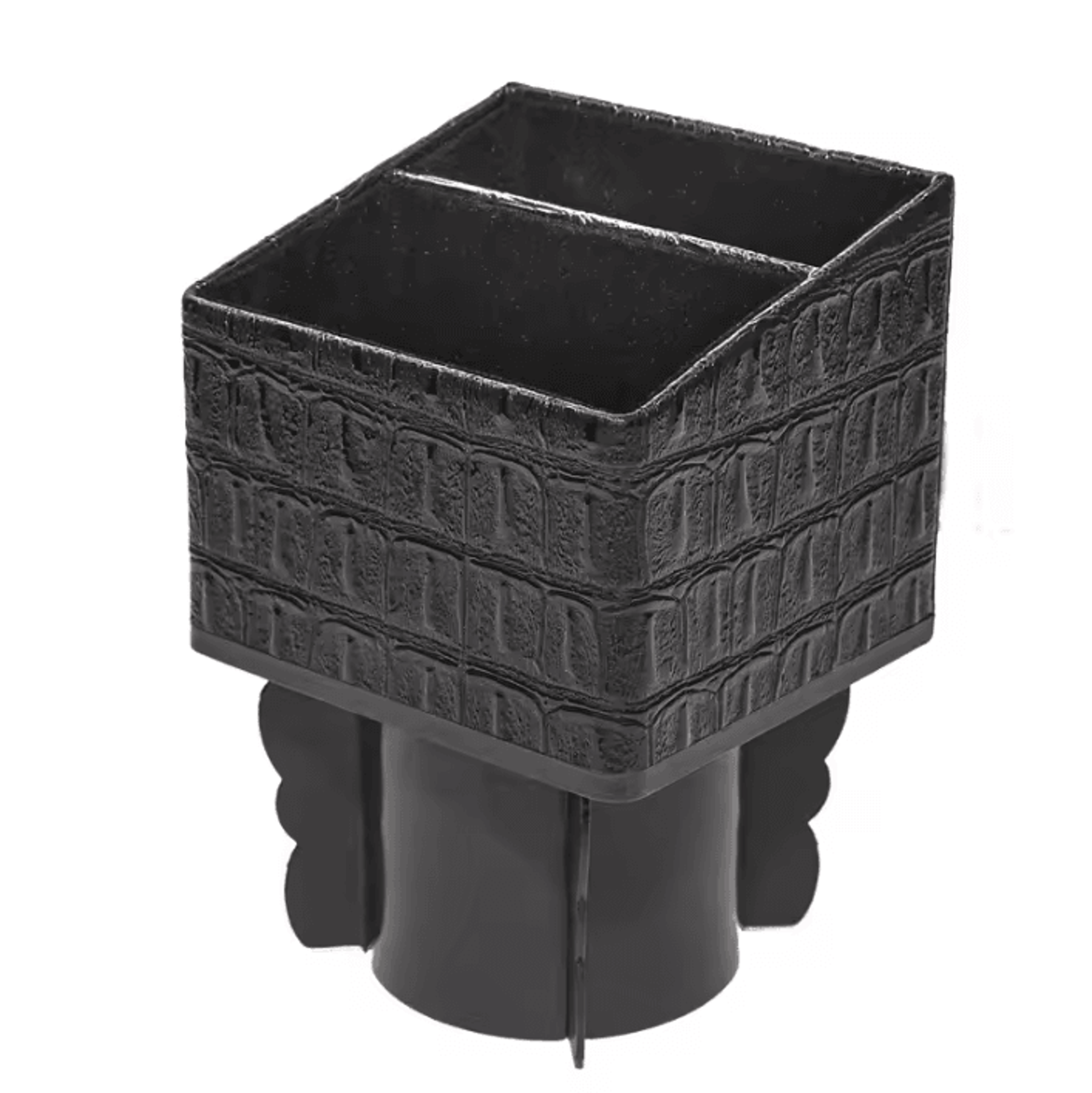 DriveEase PU Leather Car Console Organizer Box 4