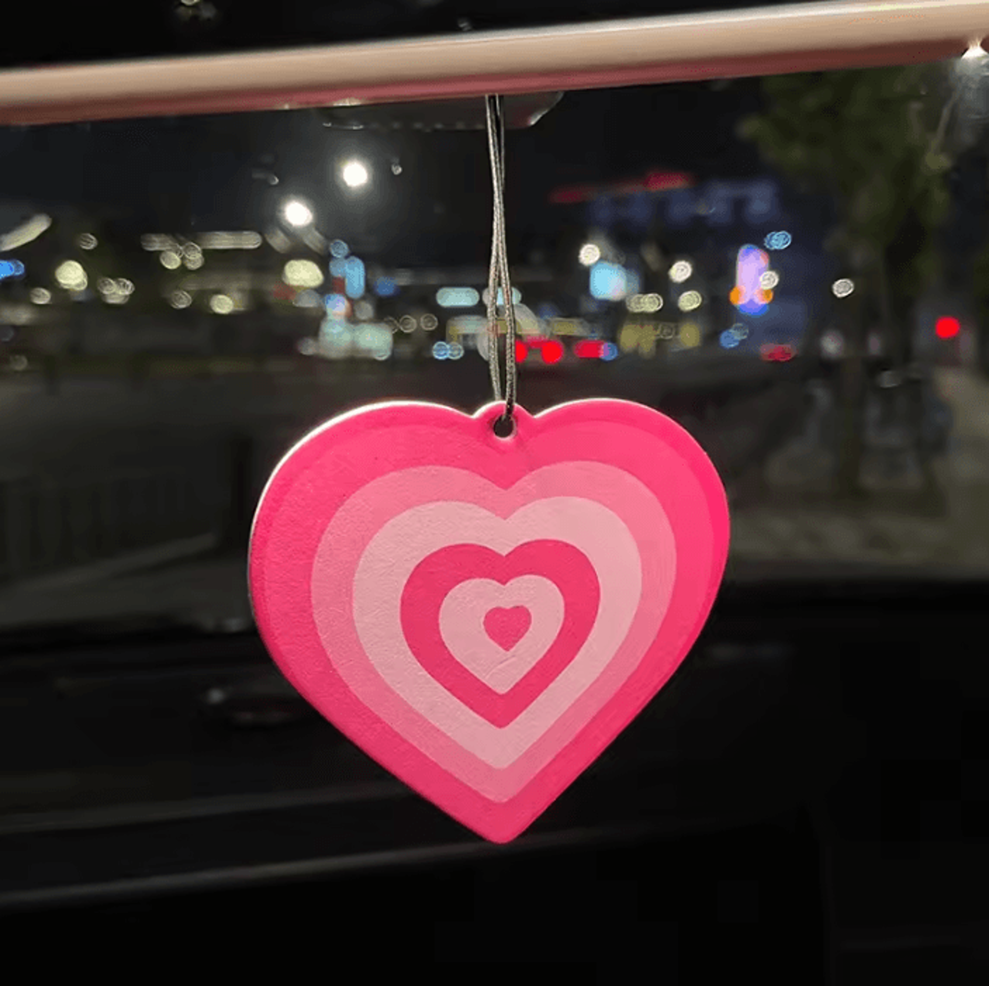 dreampop y2k heart car air freshener pendant