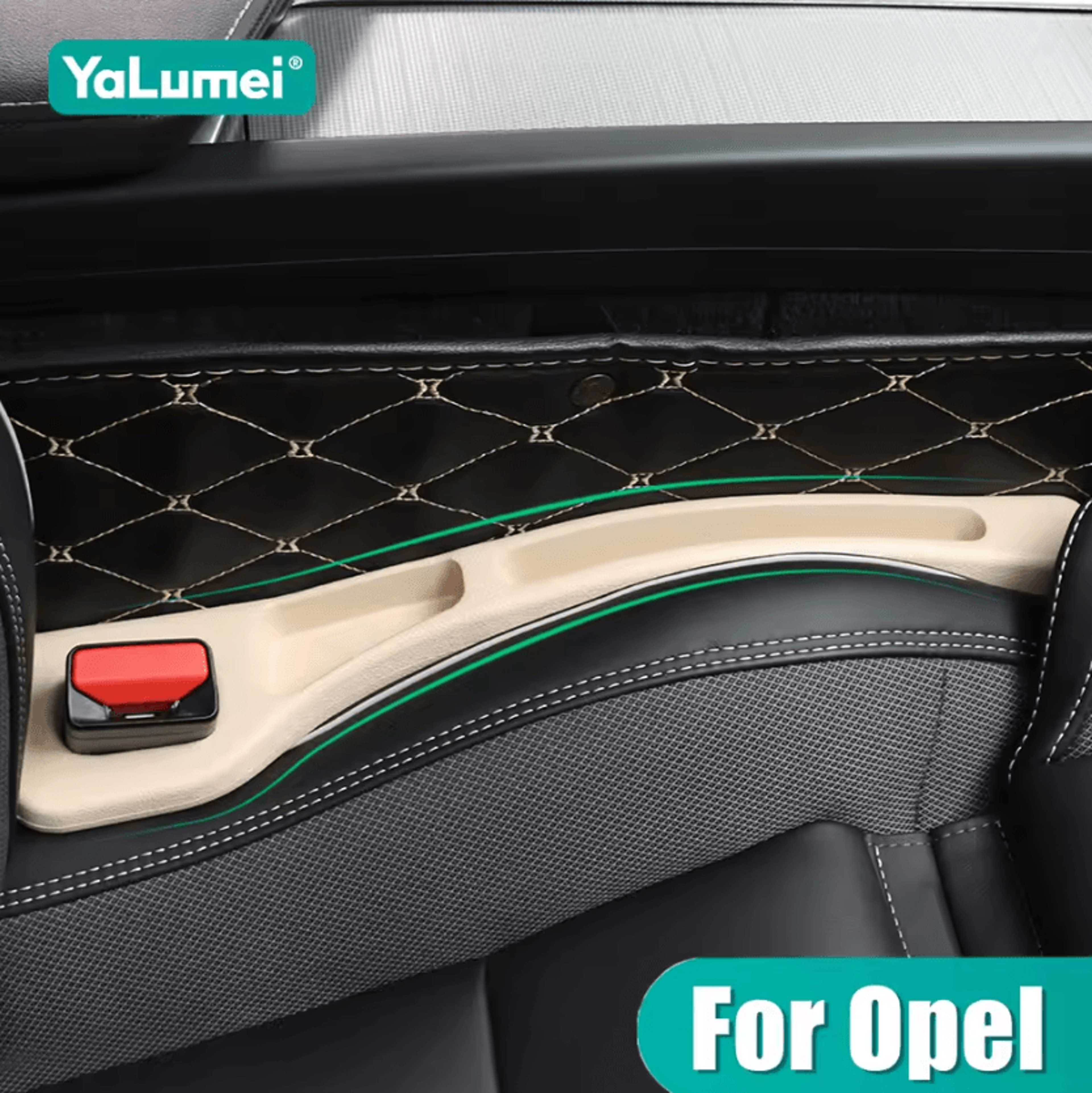 opel vauxhall car seat crevice storage organizer
