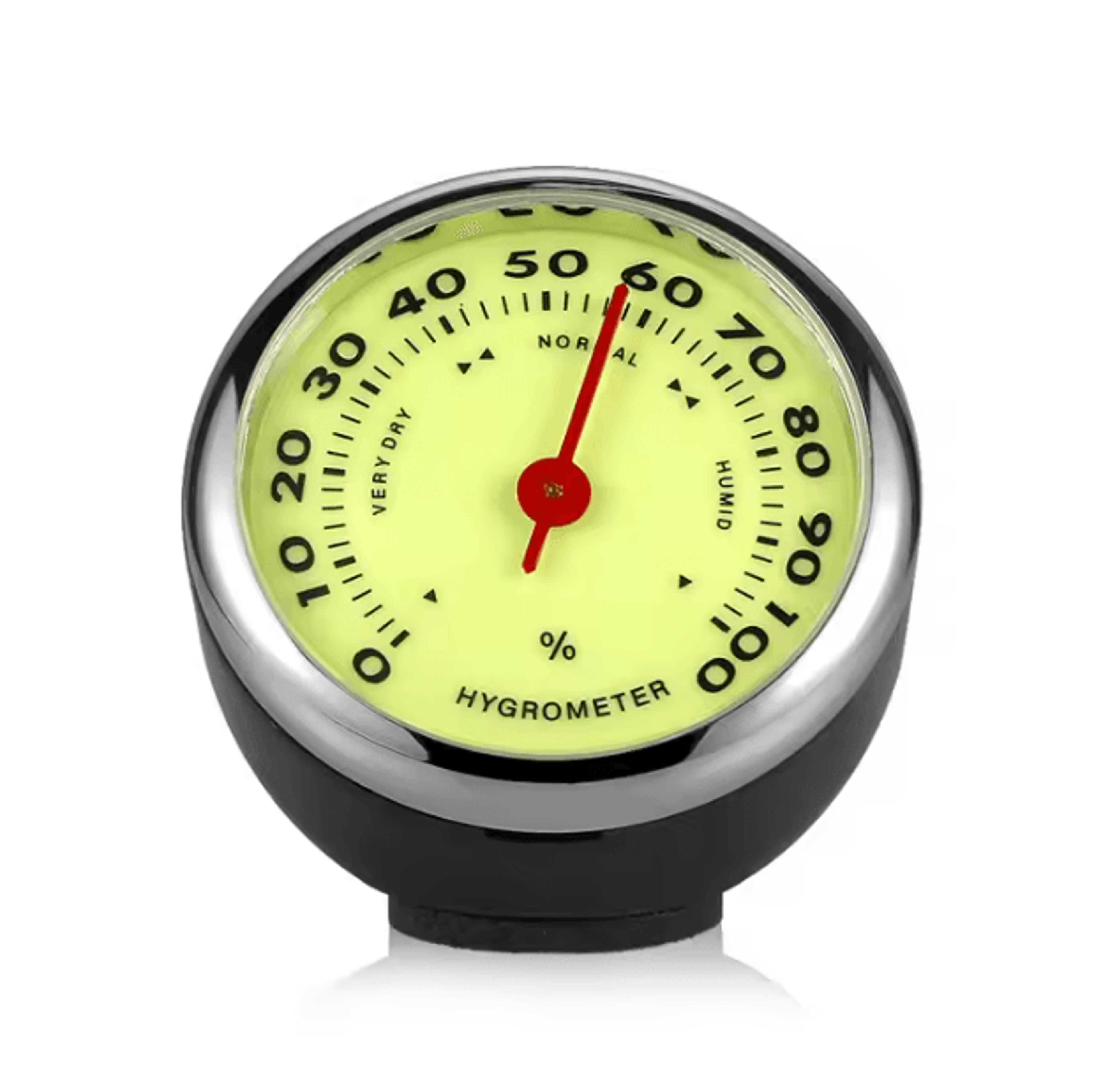 Luminous Car Dashboard Clock Thermometer Hygrometer 2