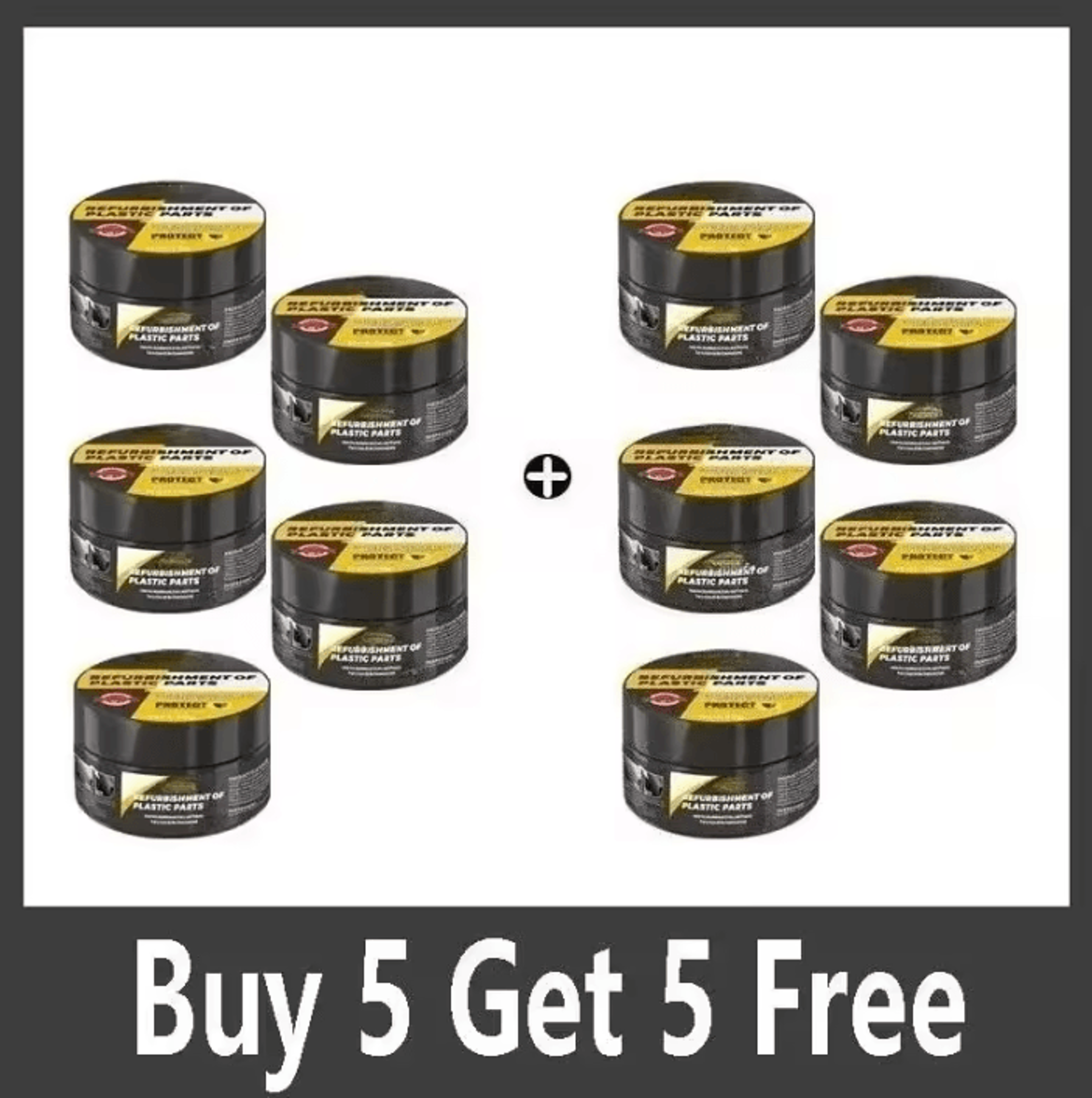 SL12 Car Interior Repair Paste  Plastic Restorer Wax 5