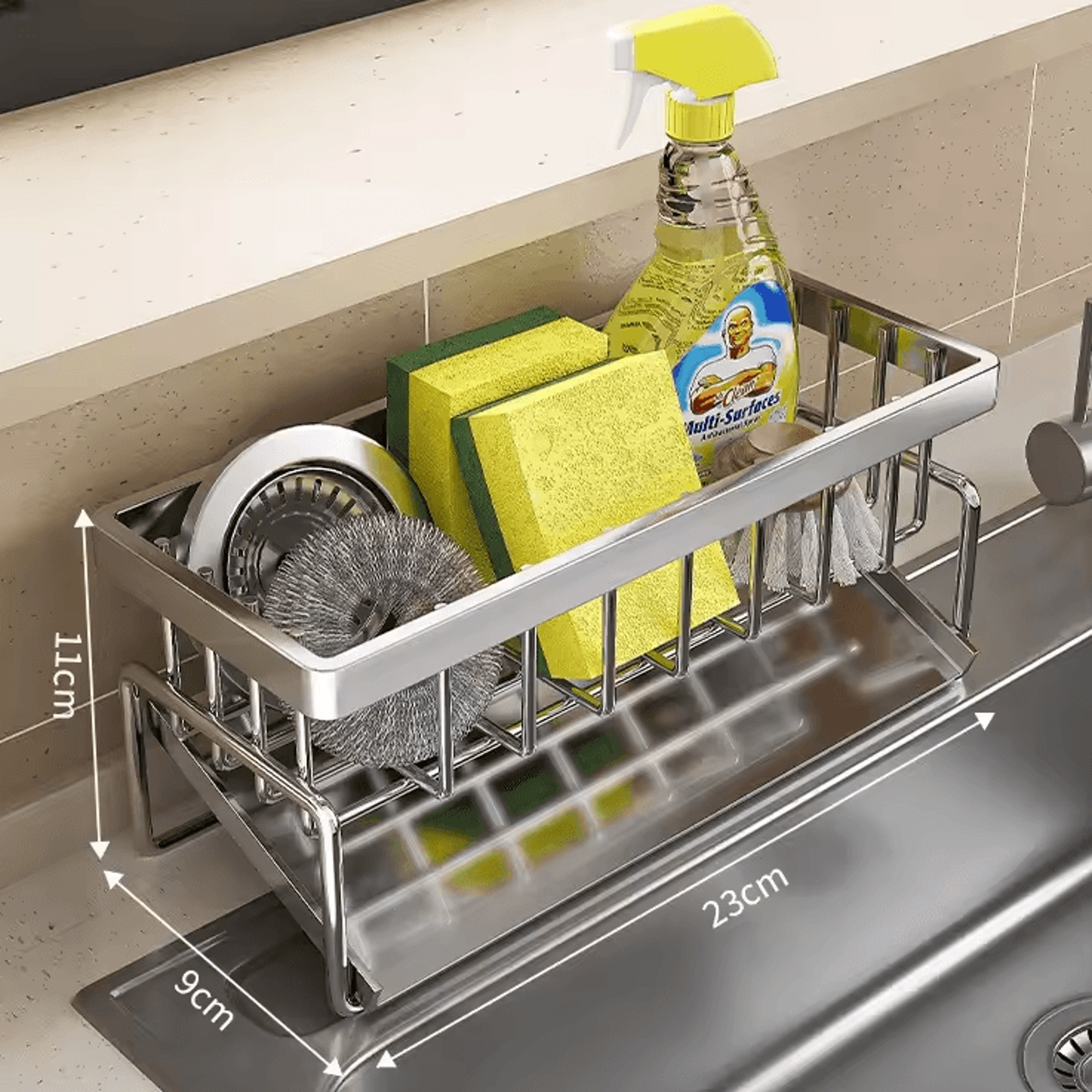 Modern MultiLayer Kitchen Drain Rack  Utensil Drying Basket 8