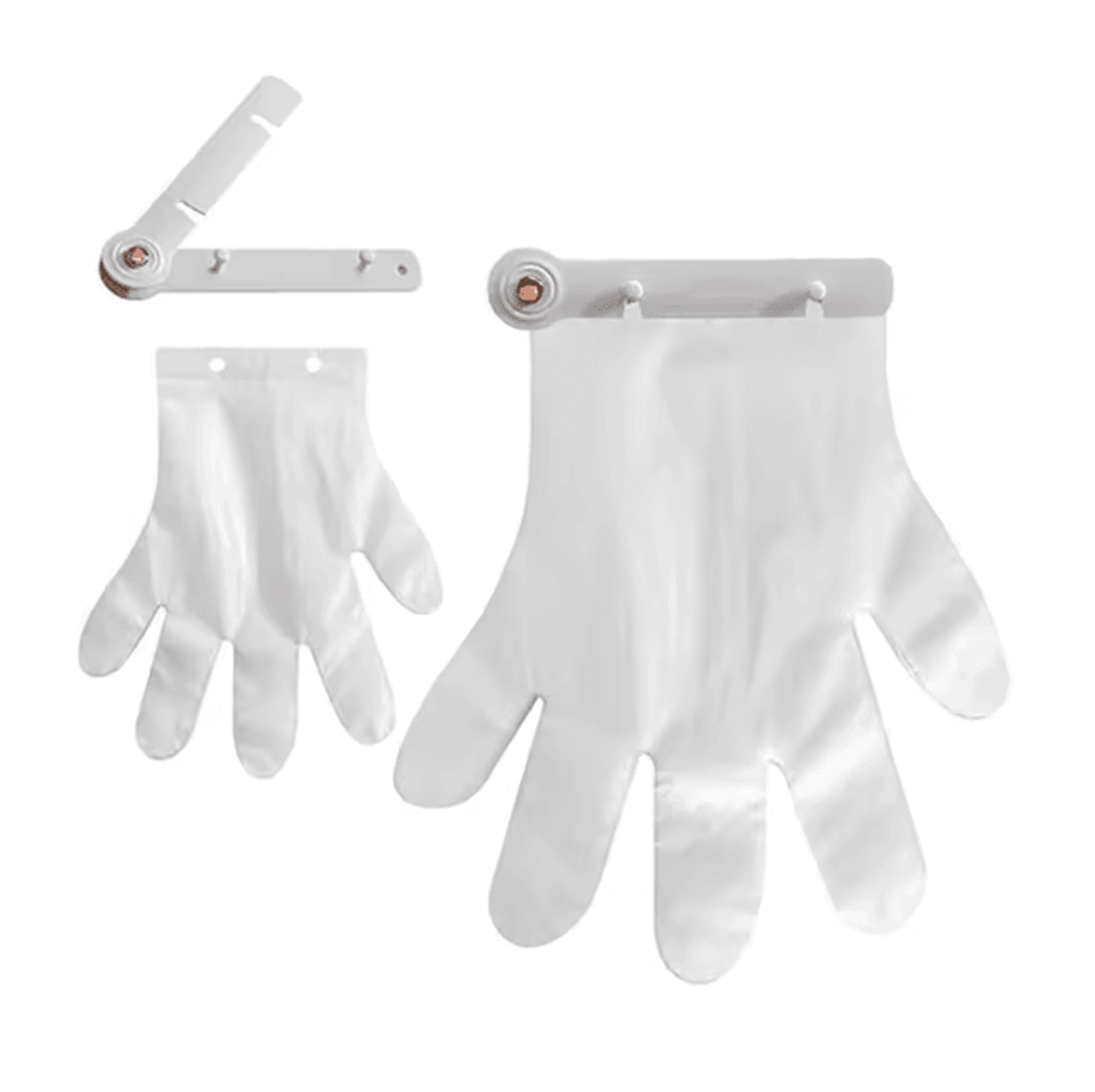 cleangrip wall-mounted glove dispenser & kitchen glove organizer