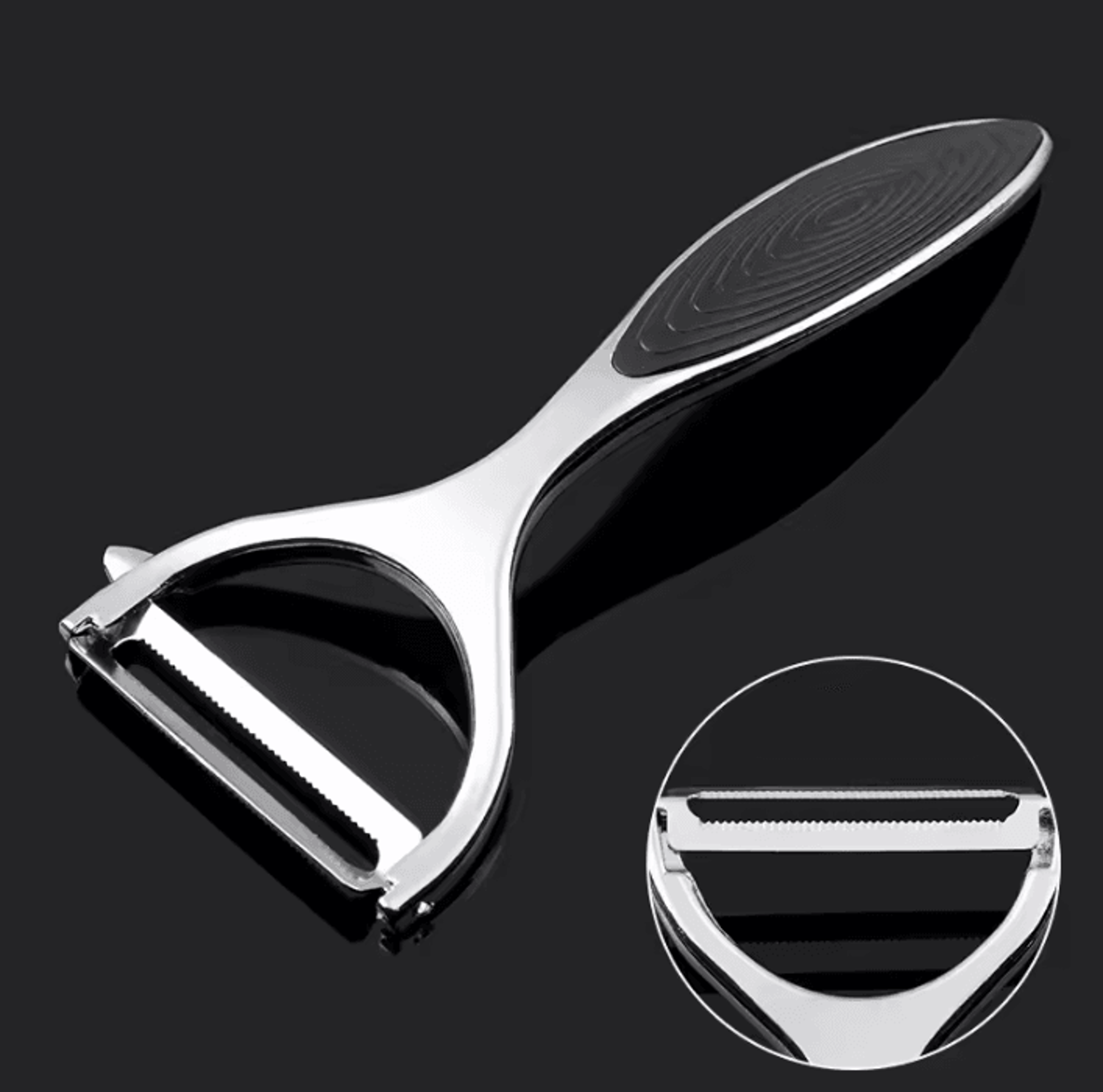 Stainless Steel MultiFunction Vegetable Peeler  Cutter 4