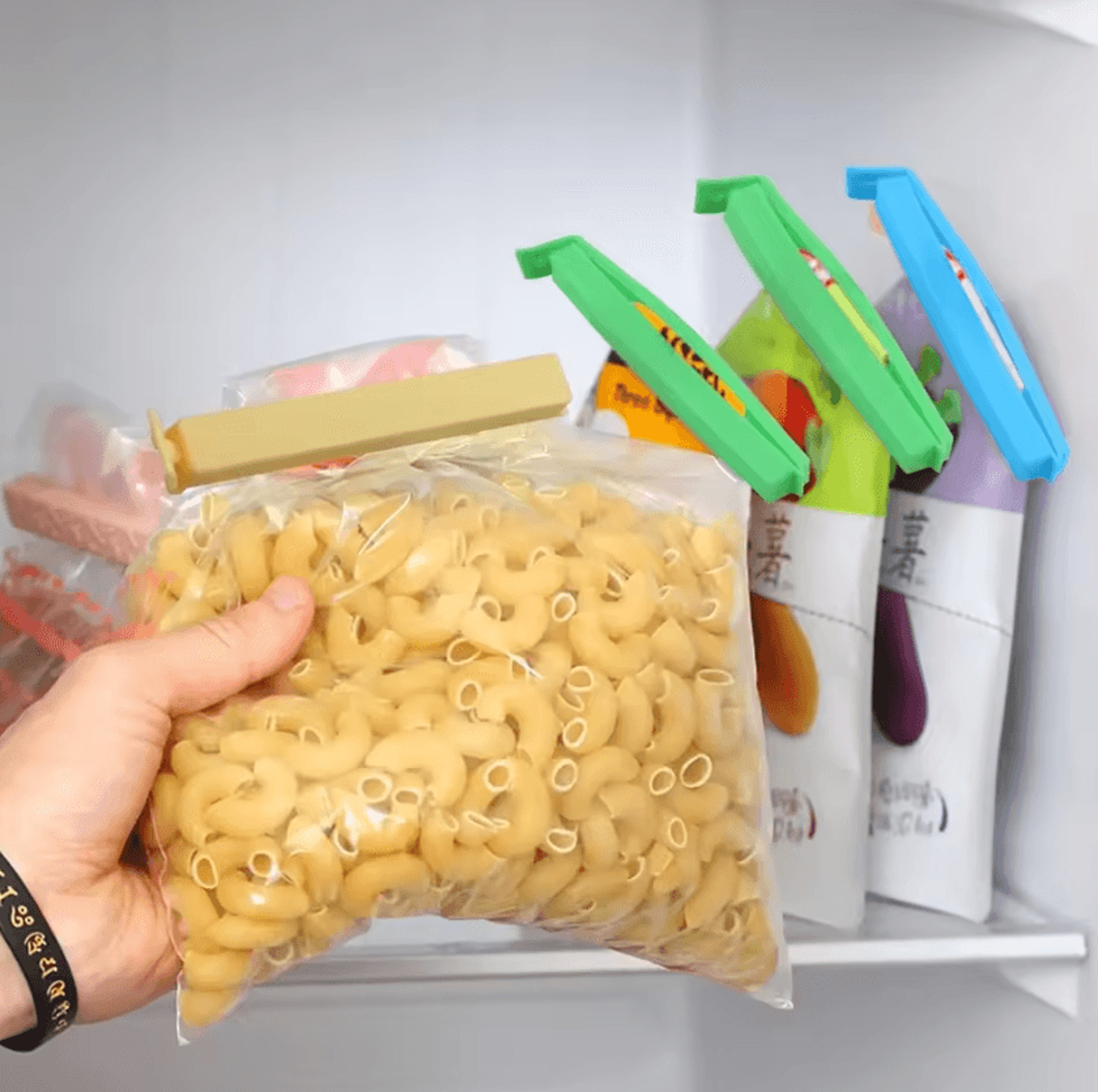 Colorful Plastic Bag Sealing Clips For Chips Snacks  Food Storage 2