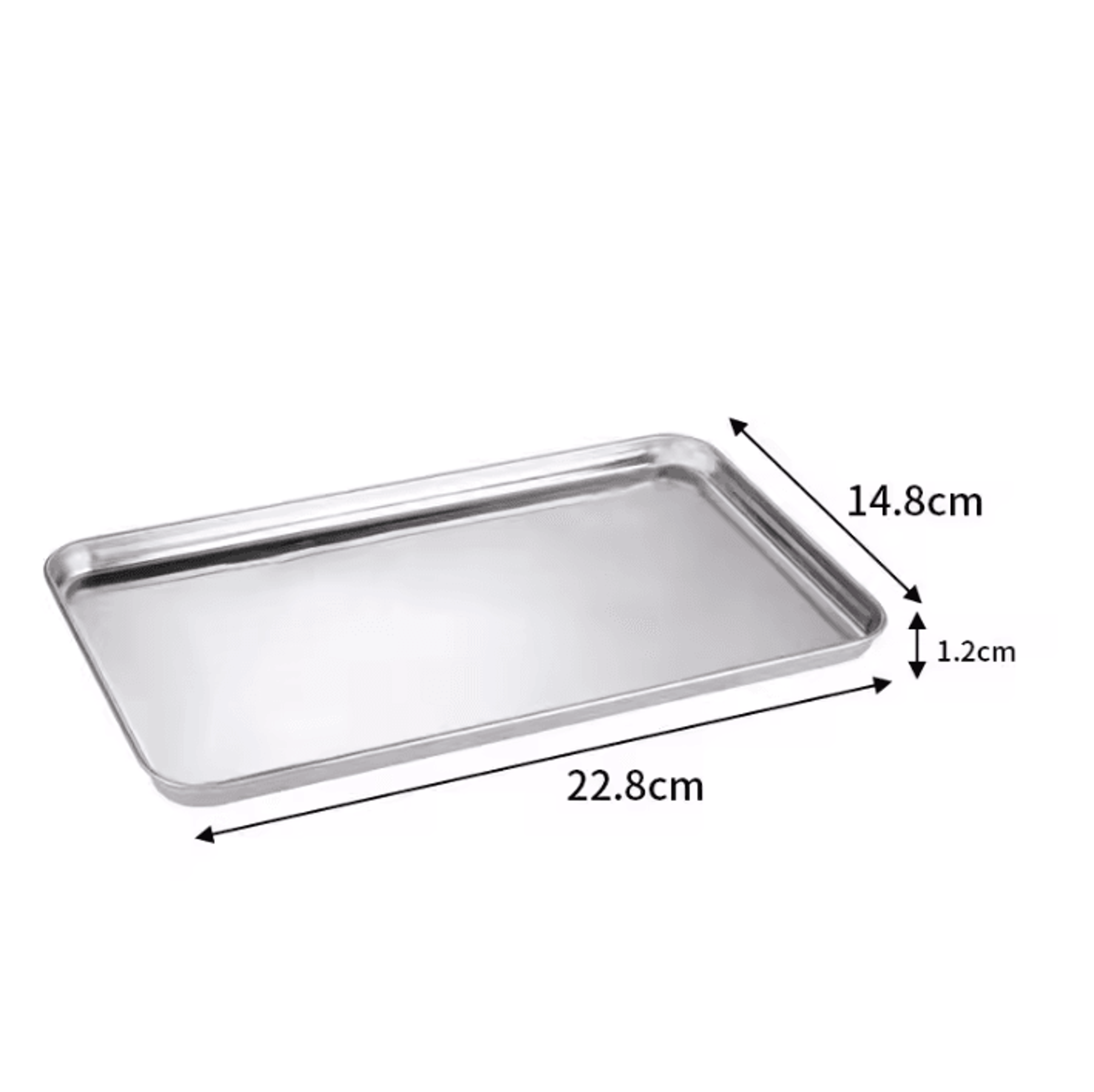 Rectangle Stainless Steel Serving Tray For Buffet  Food Presentation 1