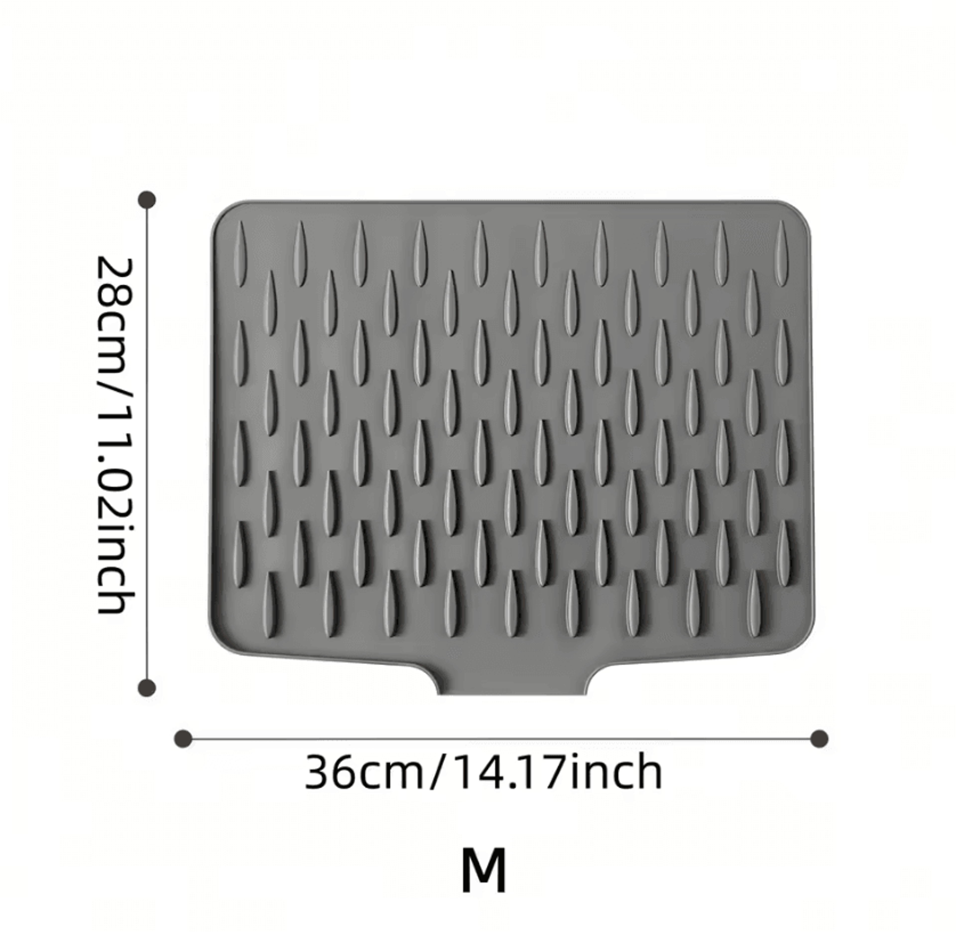 QuickDry Silicone Dish Drying Mat 2