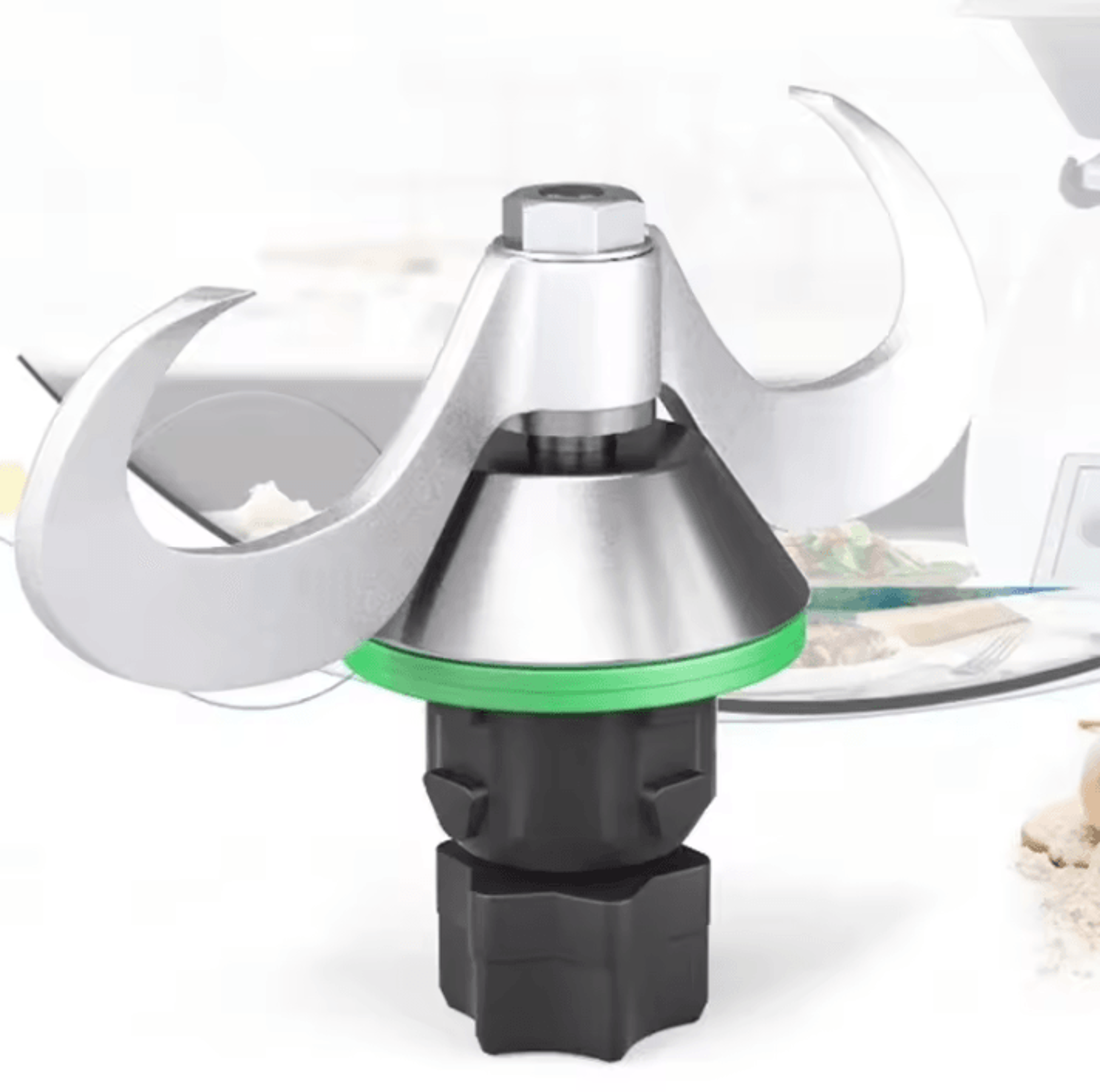 doughmaster stainless steel kneading blade for thermomix tm5 & tm6
