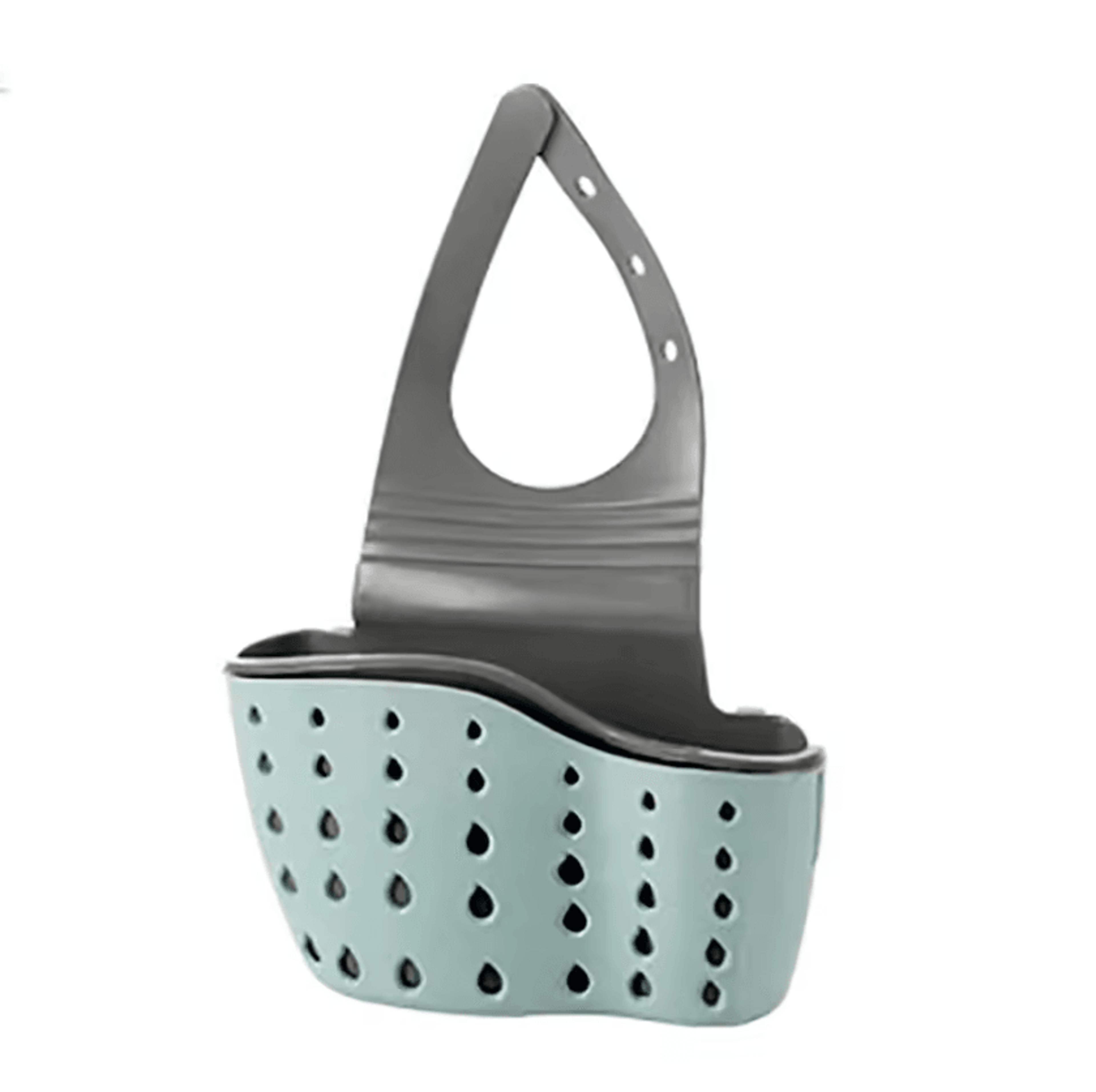 FlexDrain Kitchen Sink Caddy  Adjustable Sponge  Soap Holder Rack 3