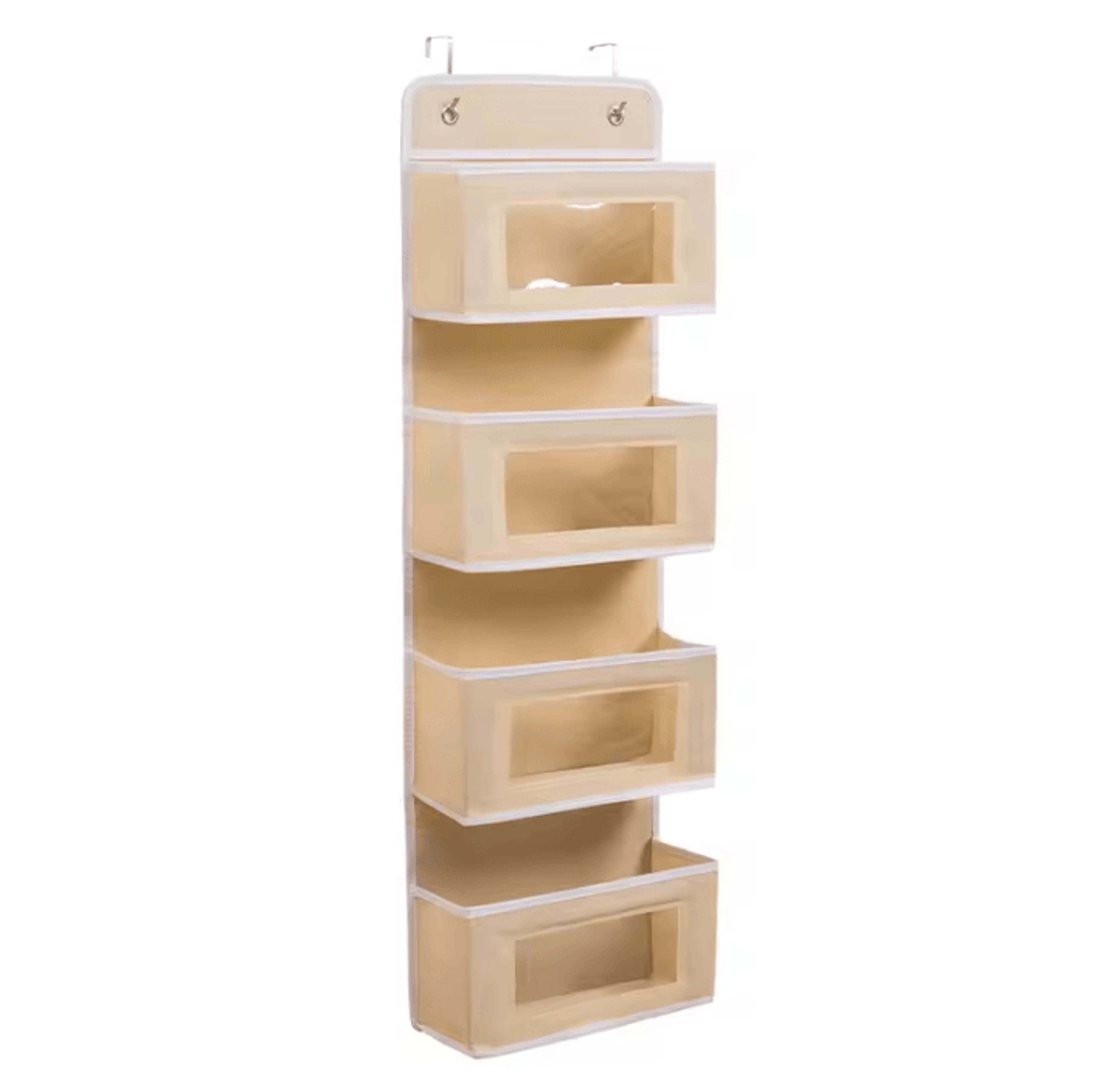 FlexPocket 4Layer Hanging Fabric Storage Organizer Bag 5
