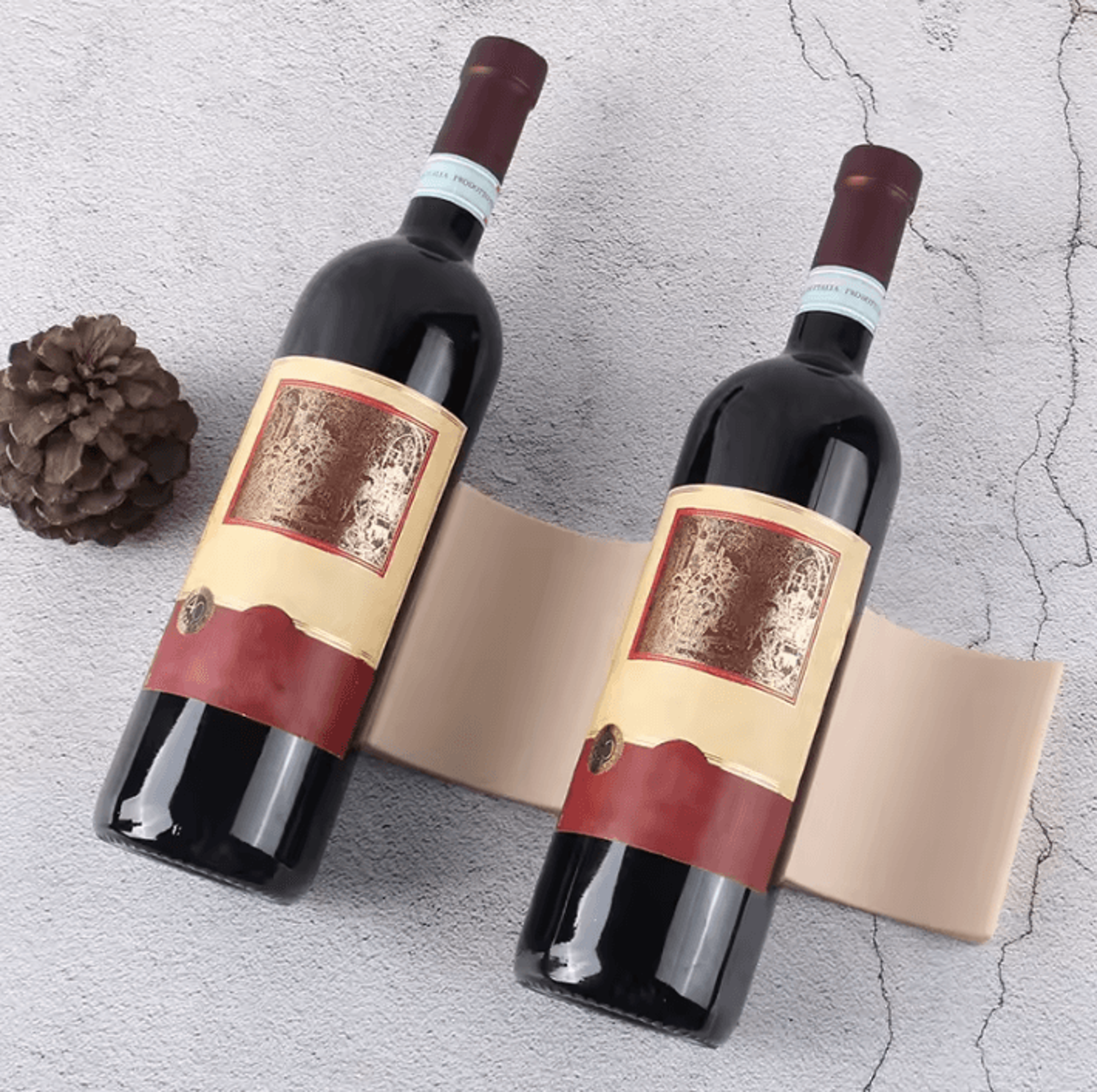 Stackable Wine Bottle Organizer Rack For Countertop  Refrigerator 1