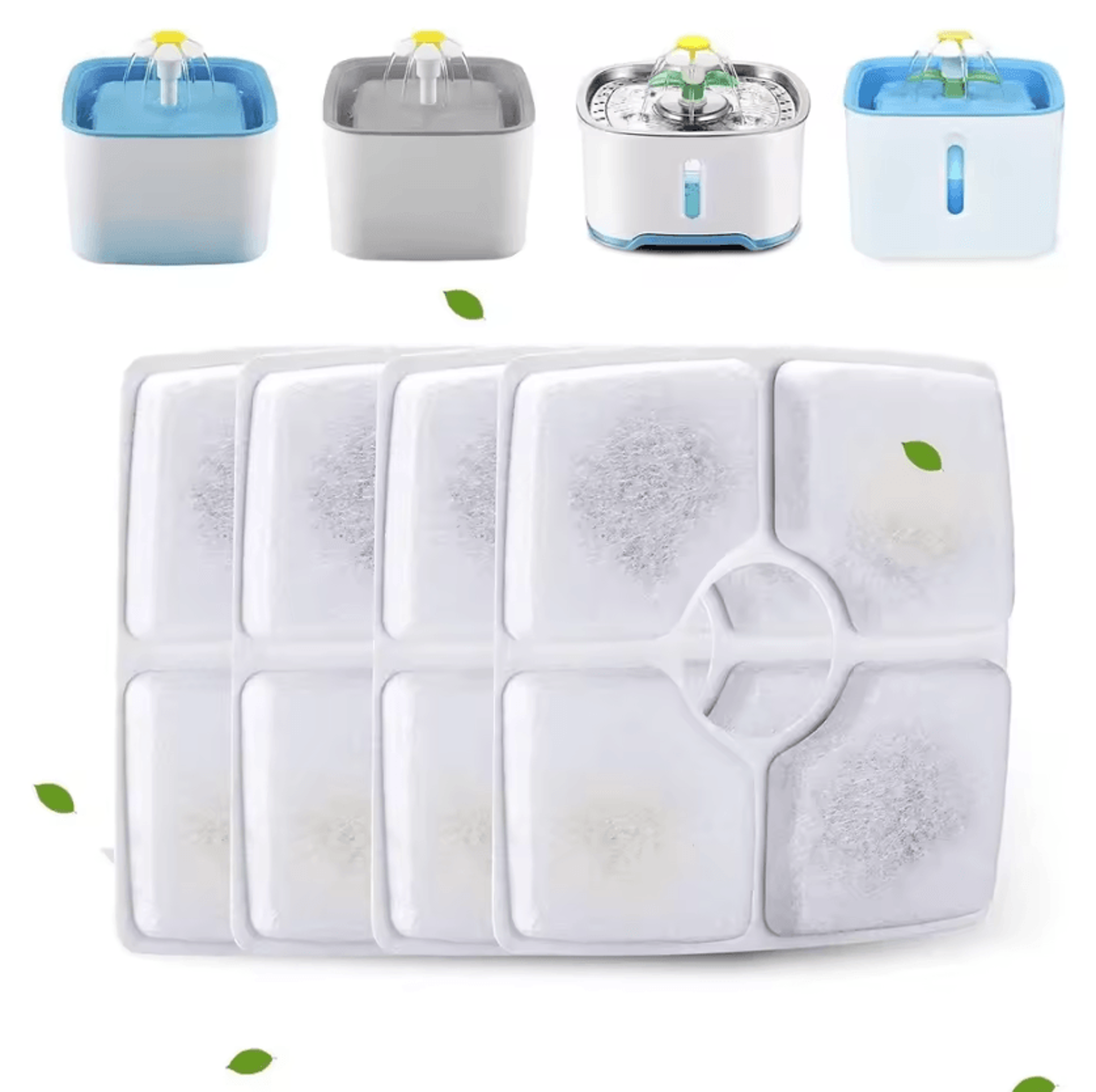 PureFlow MultiLayer Cat Water Fountain Replacement Filters 1