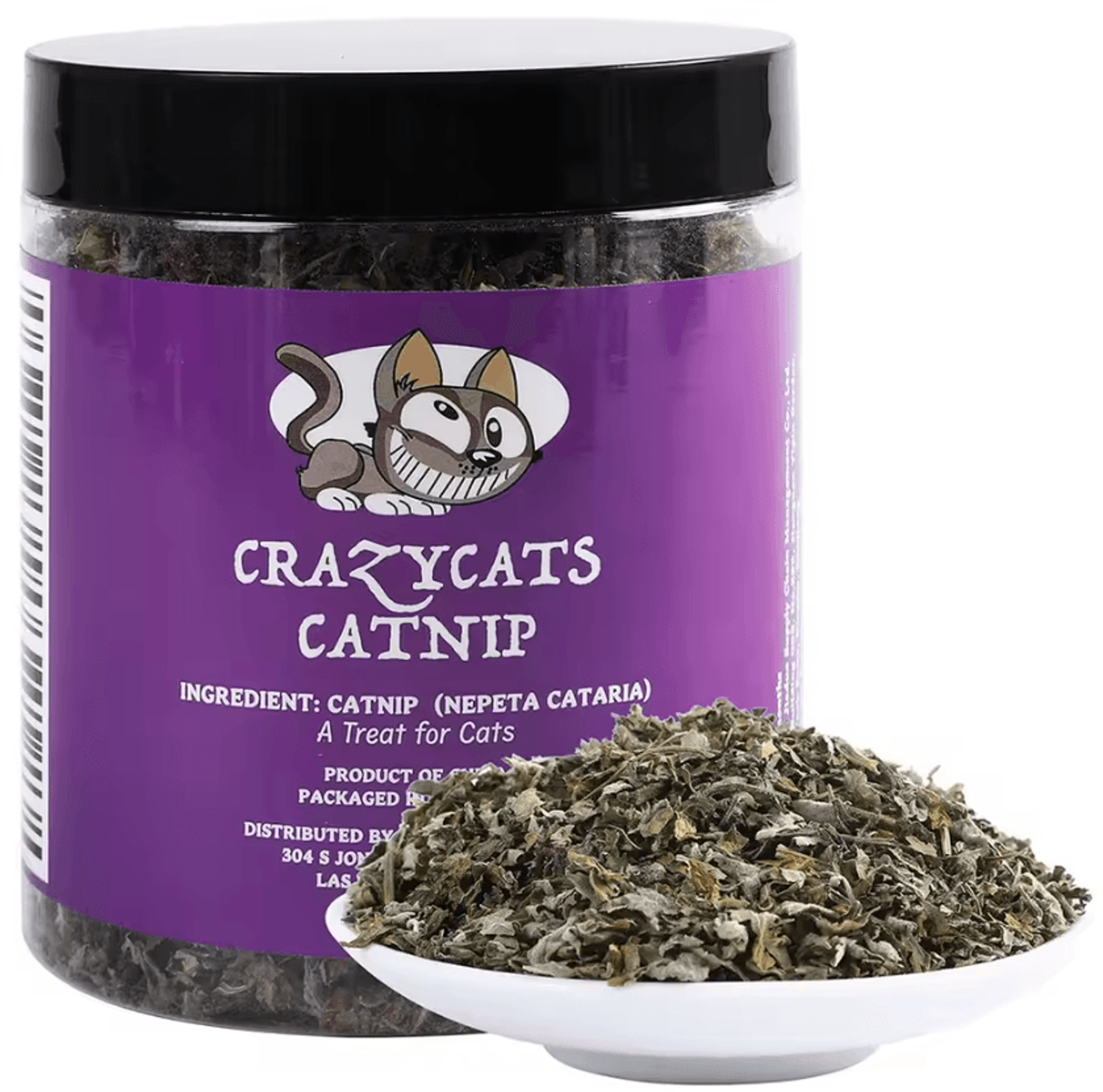 purrbloom premium natural catnip jar for cats & kittens