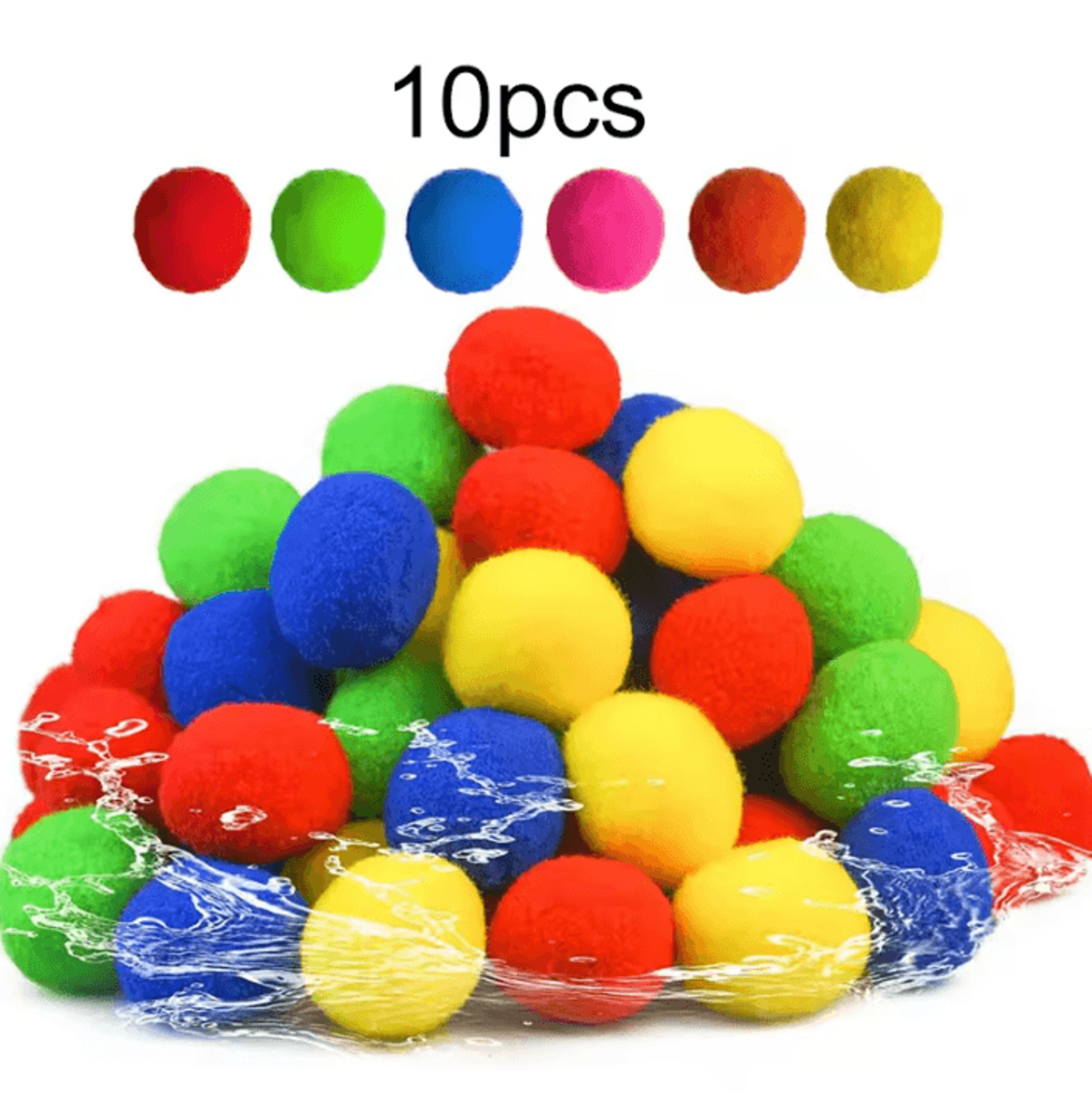 BounceBerry Plush Stretch Ball Cat Toy Set 4