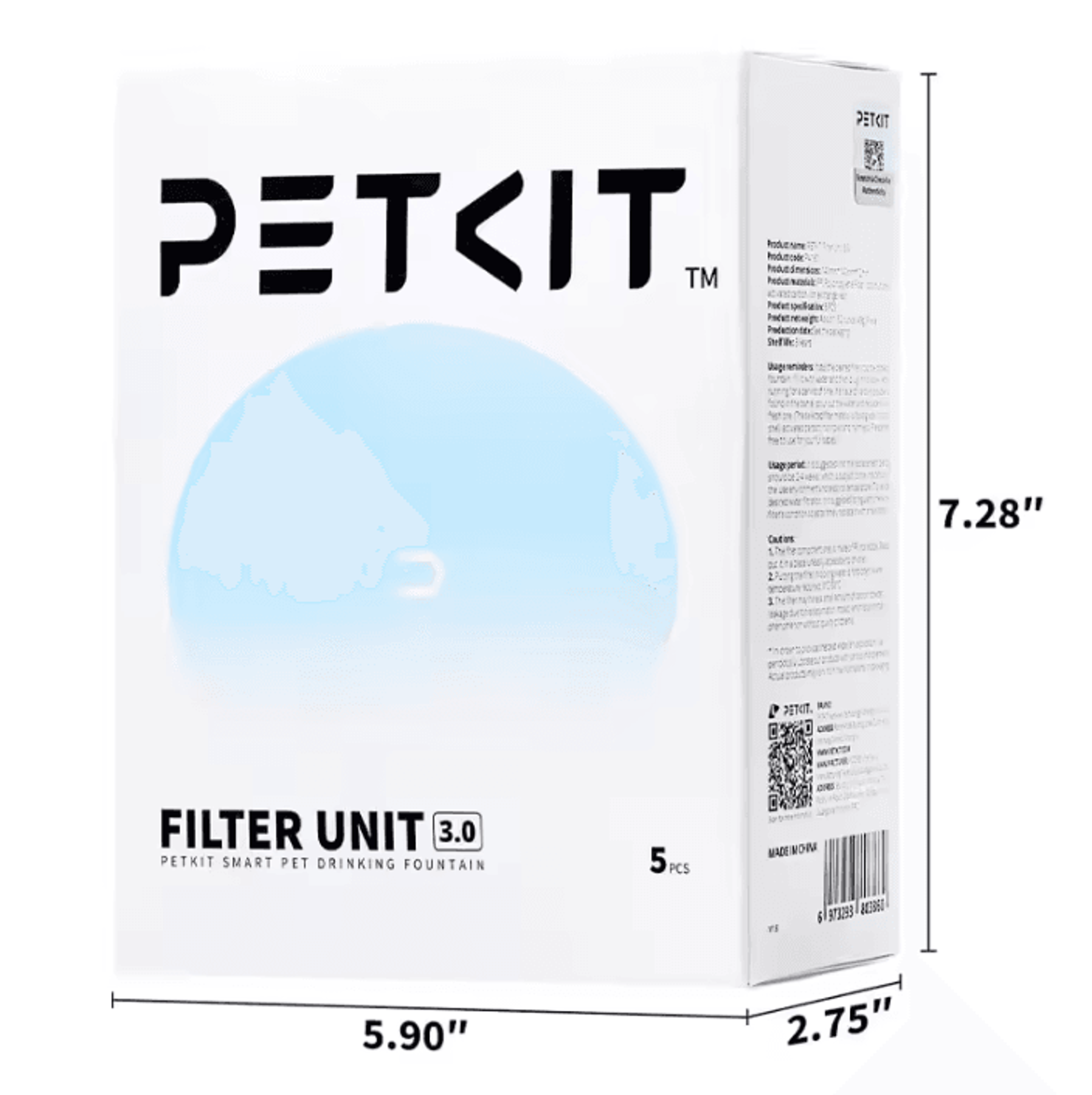 everpure petkit eversweet 2.0 replacement water fountain filters