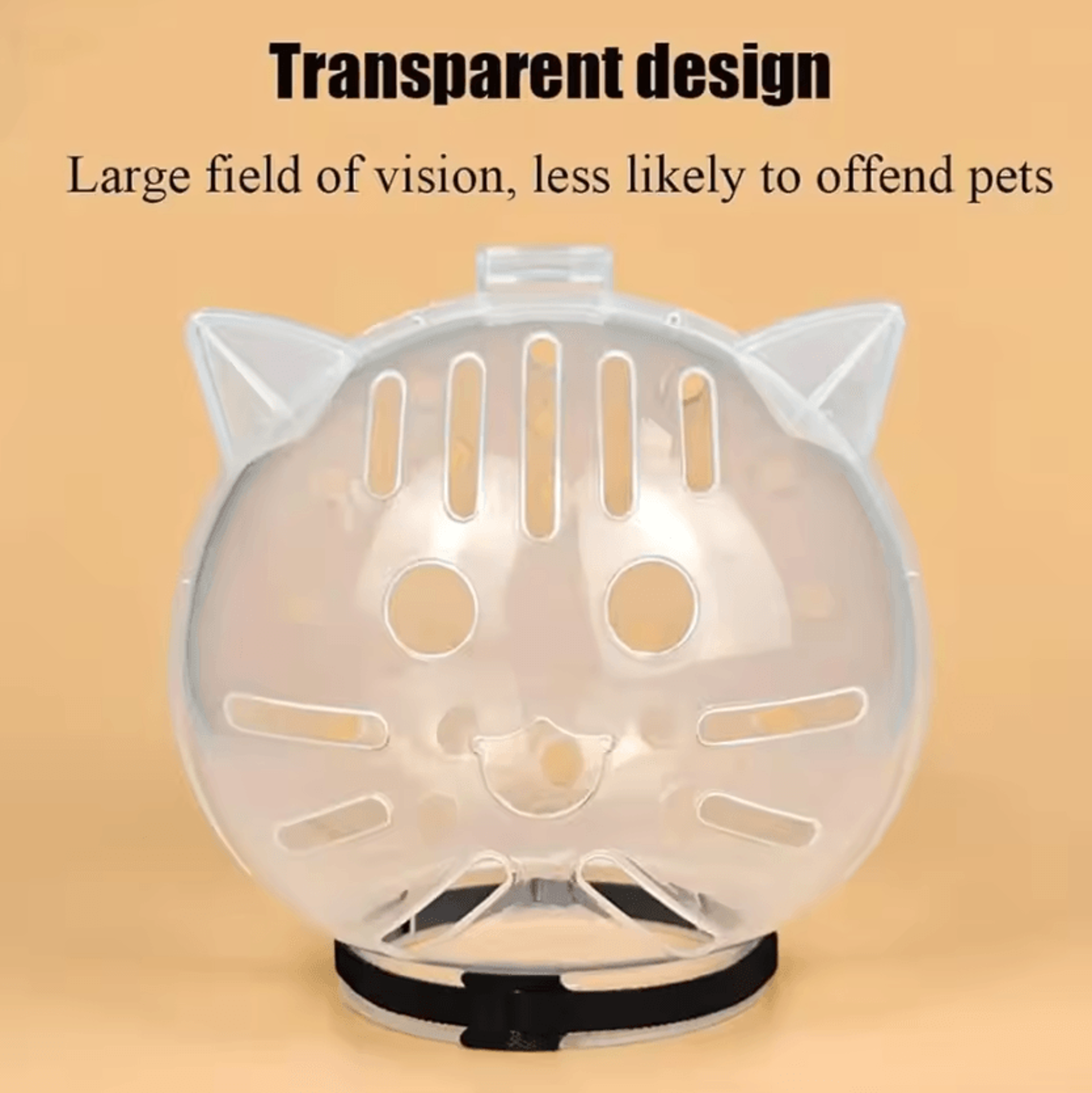 CalmGuard Cat Grooming Helmet  AntiBite Cat Muzzle 0