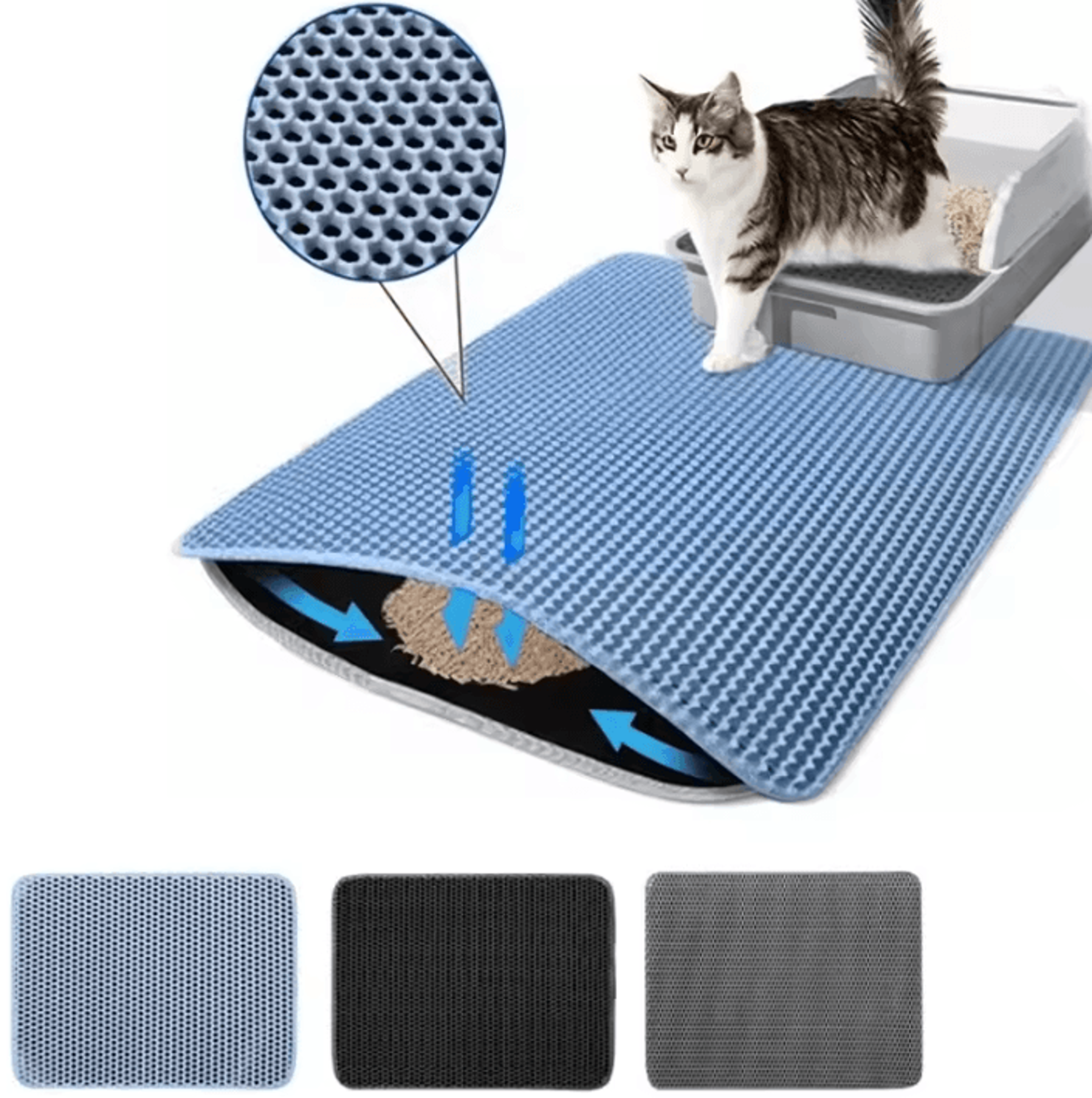 CleanStep DoubleLayer Cat Litter Trapping Mat 0
