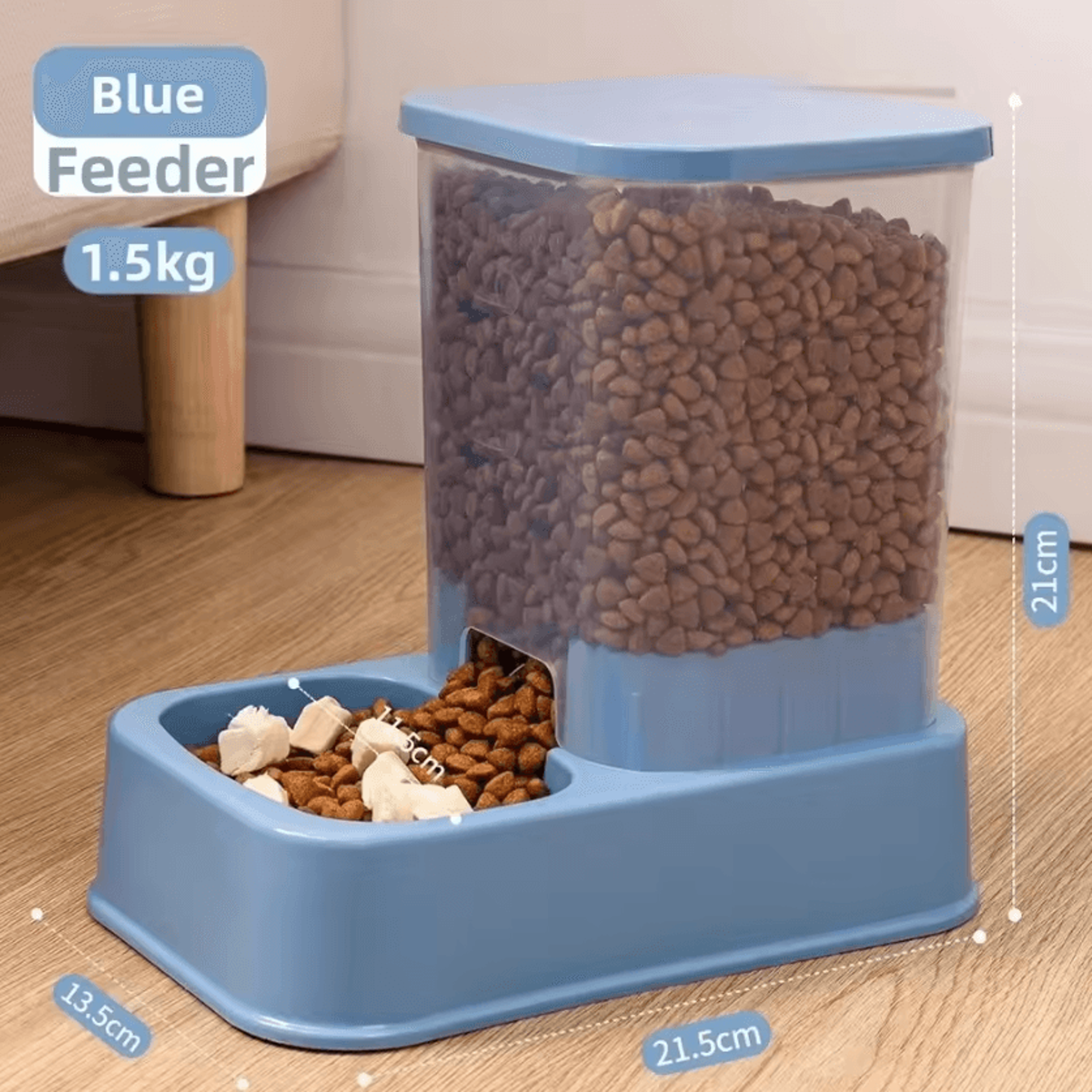 AquaServe Automatic Pet Feeder  Water Dispenser Set 0