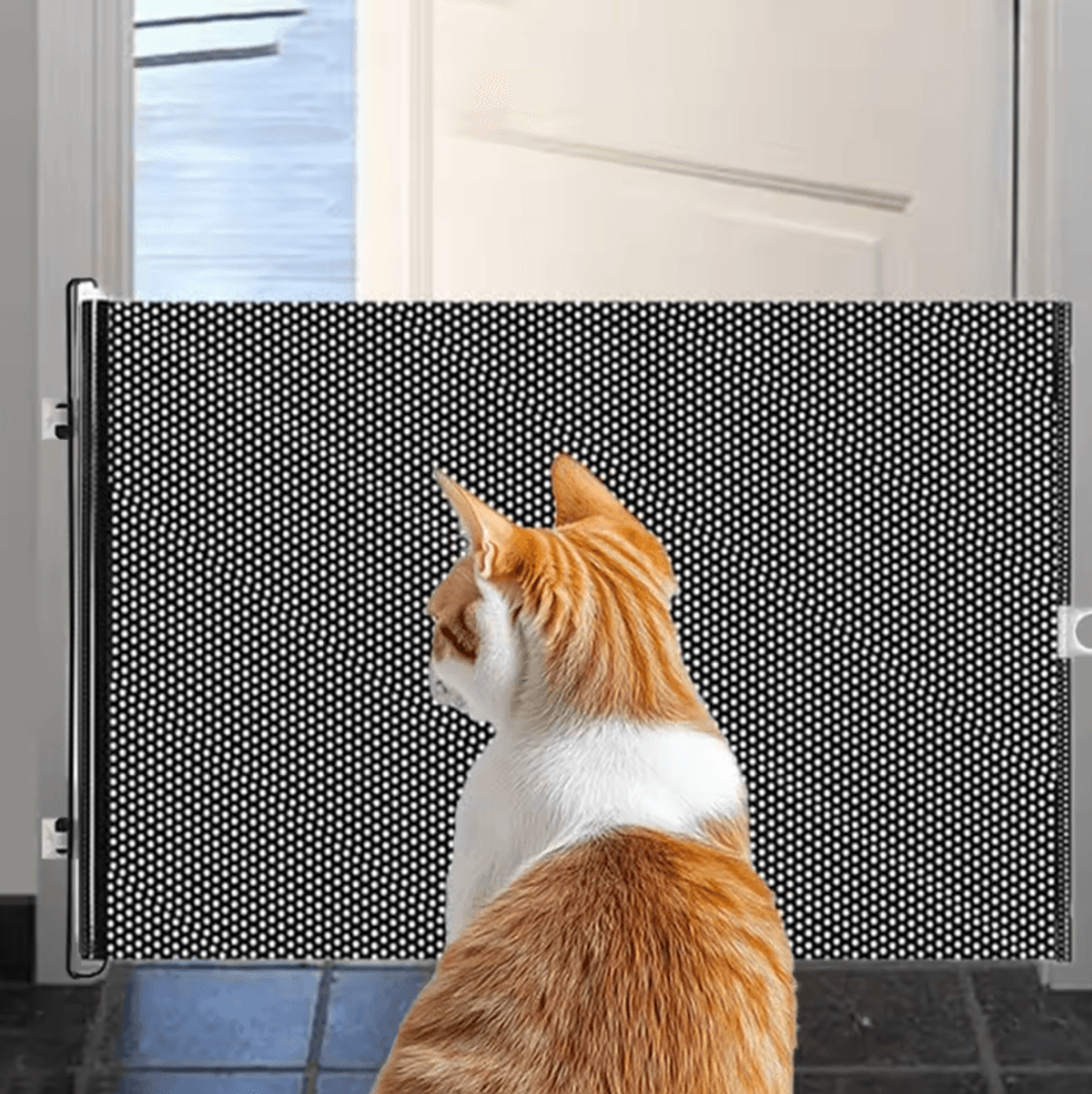 SafeStep Retractable Pet Safety Gate Barrier 0