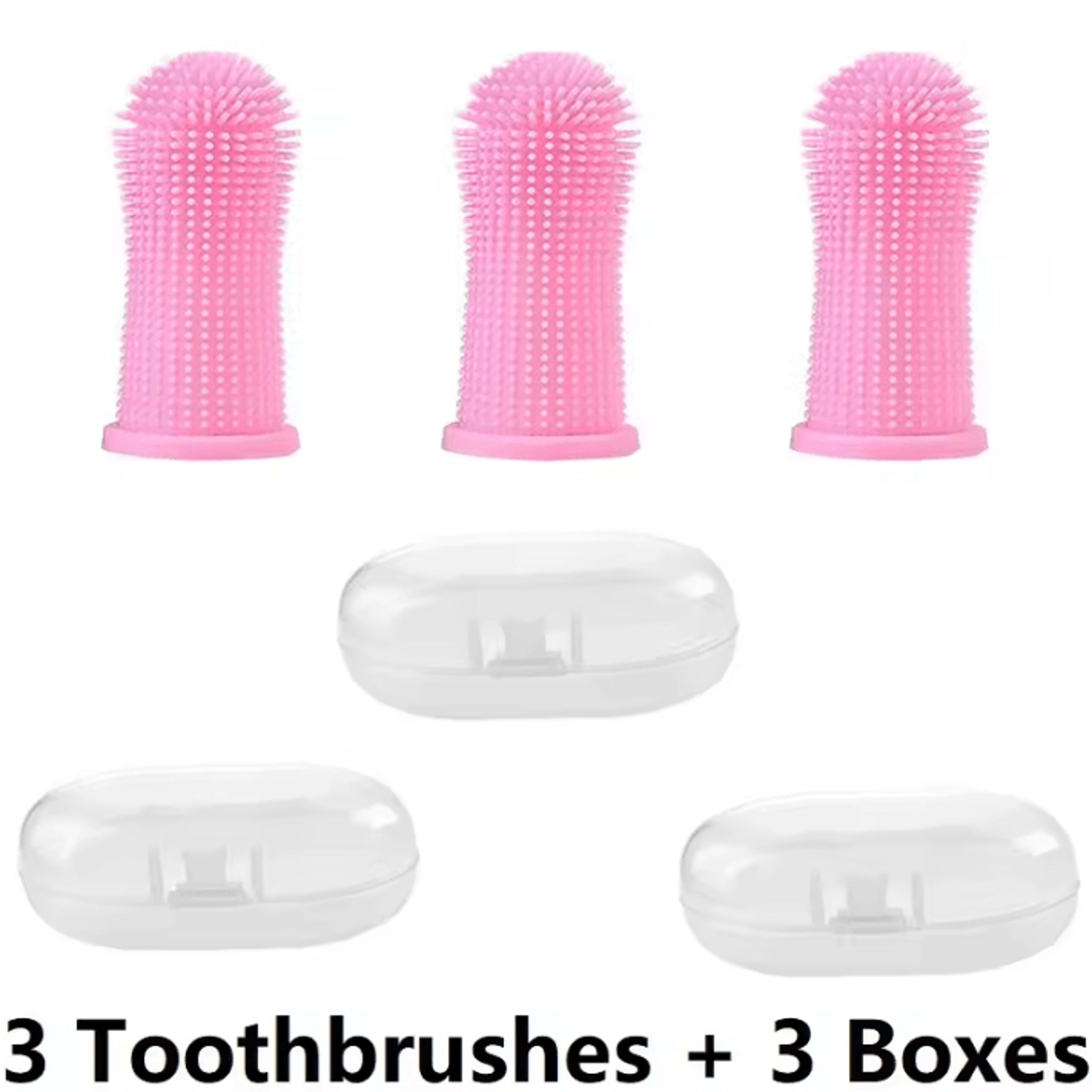 GentlePaw Finger Toothbrush Set For Dogs  Cats 6
