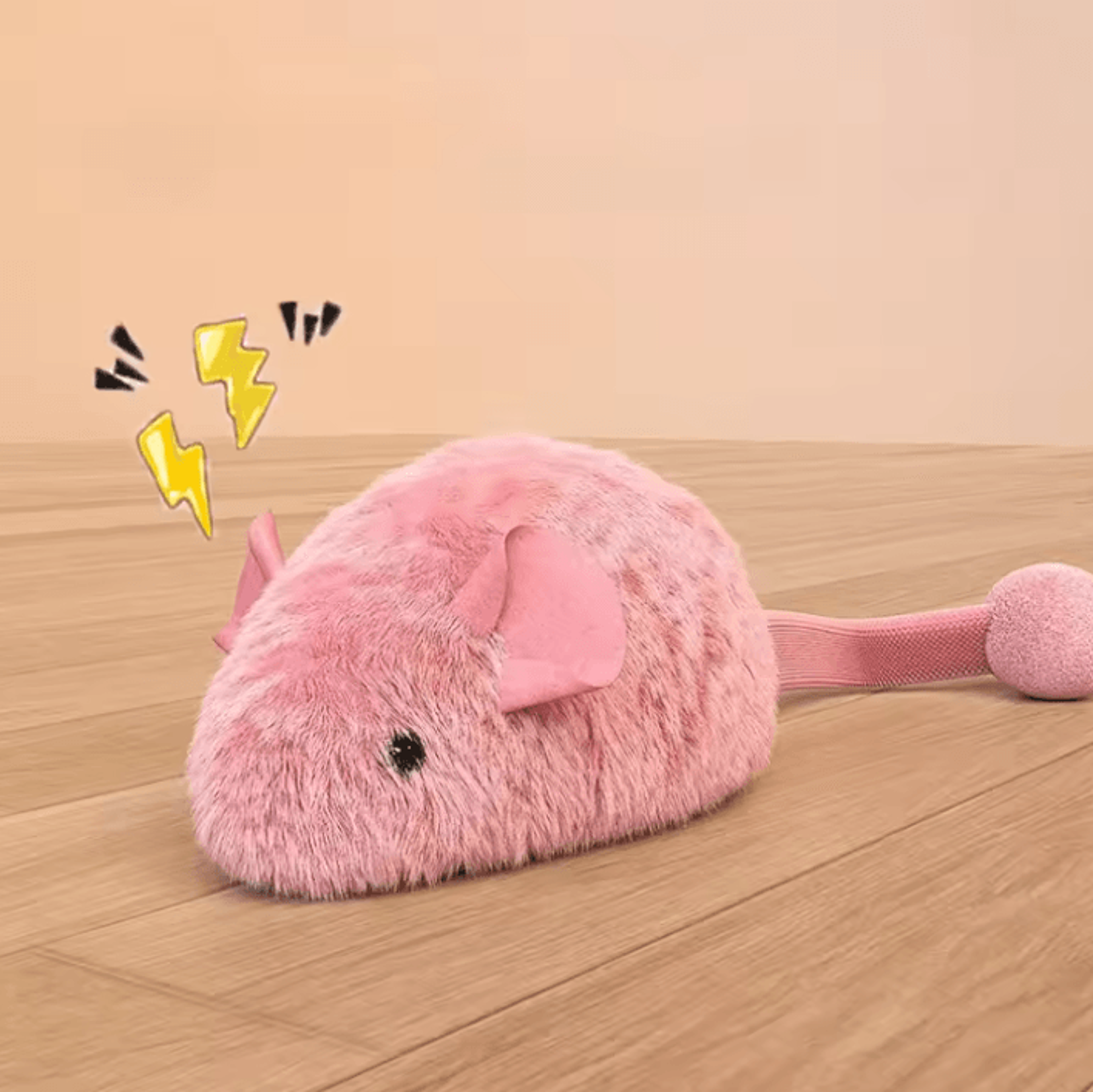 GlowMouse Interactive Plush Cat Toy Set 4