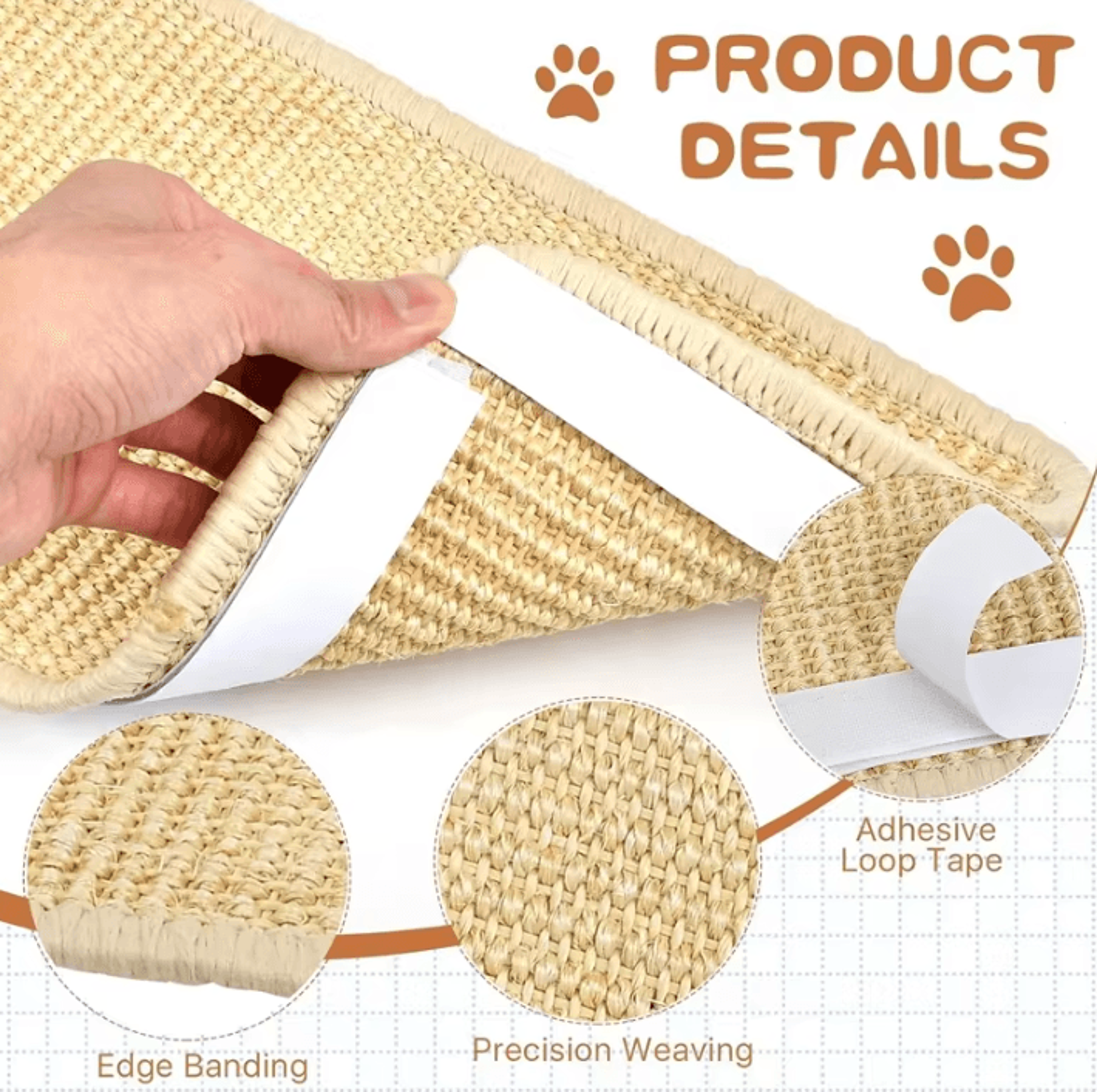 NatureGrip Sisal Cat Scratching Mat 2