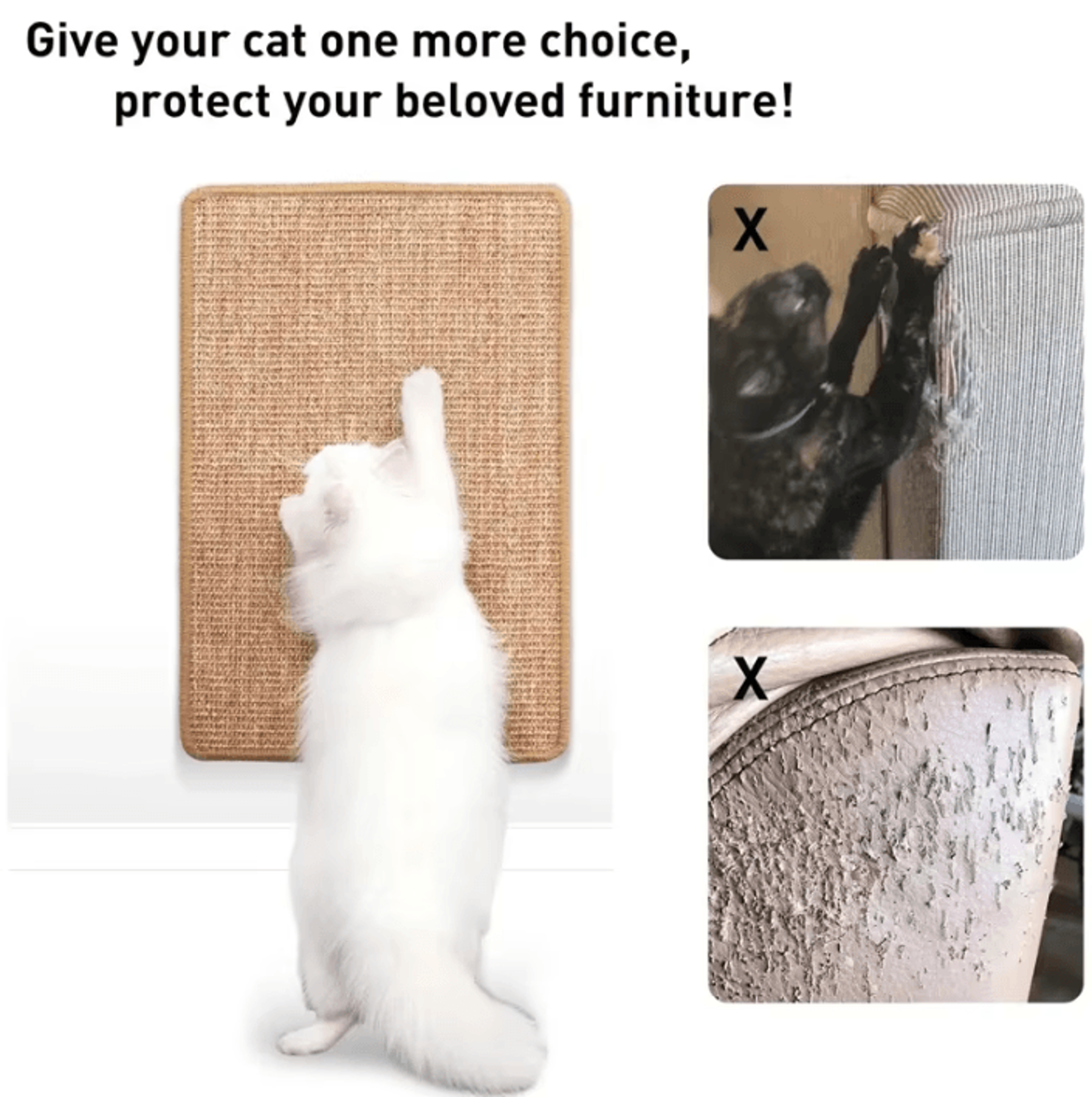 NatureGrip Sisal Cat Scratching Mat 4