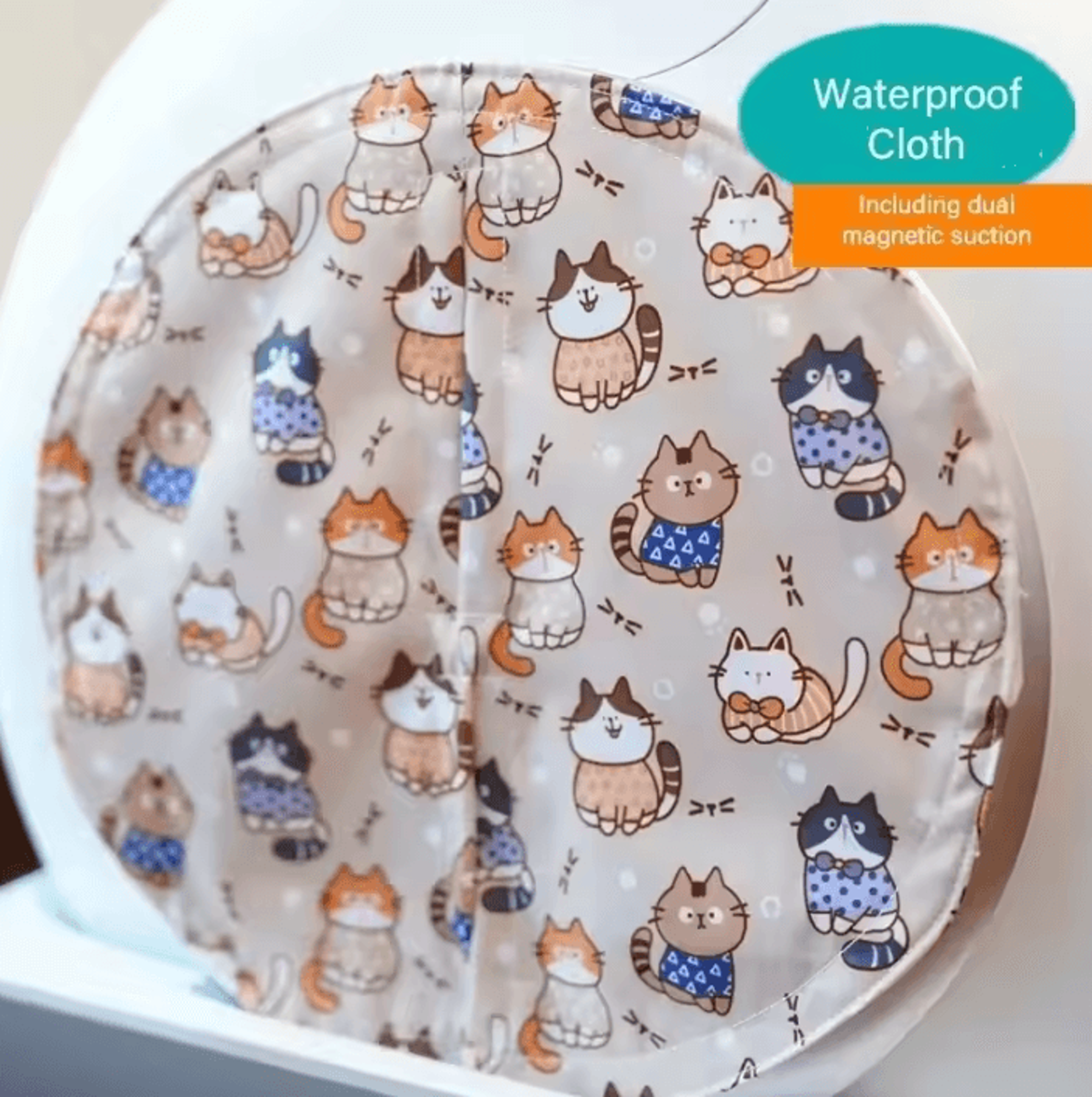 FreshGuard OdorProof Curtain For Automatic Cat Litter Boxes 1