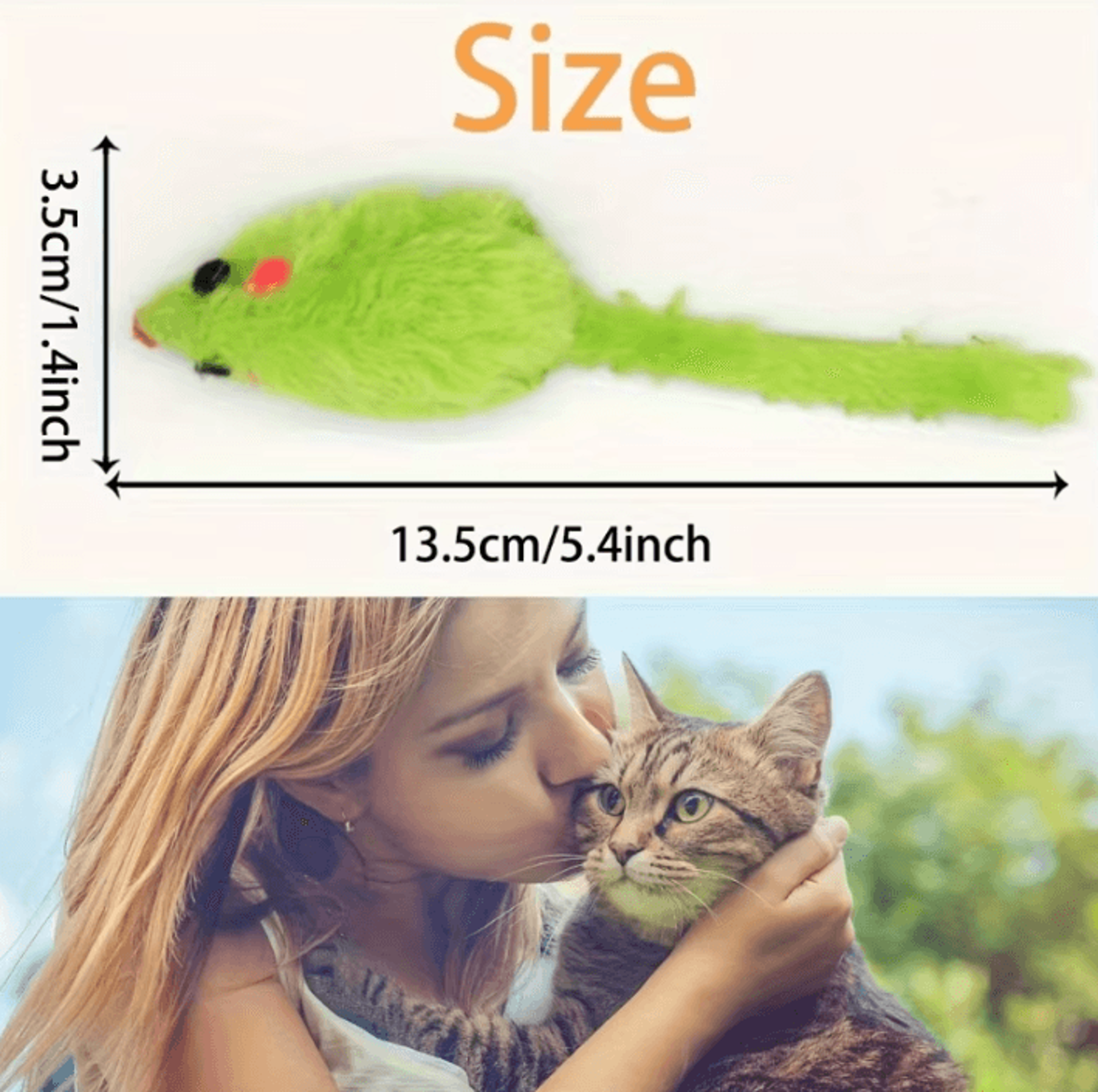 TinyHunter Plush Mouse Cat Toys  25Pack Interactive Soft Mice For Active Cats  Kittens 3