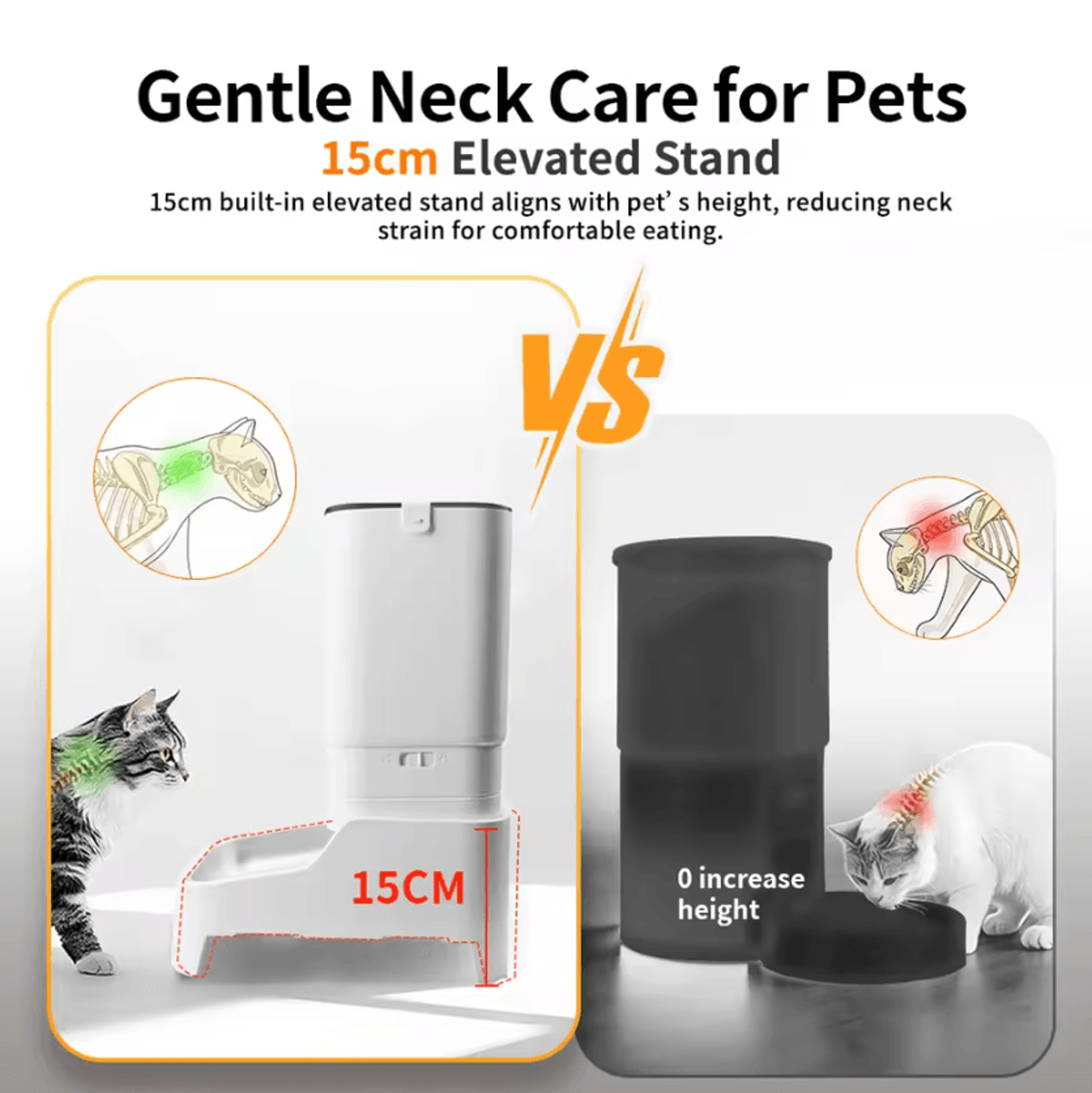 SmartServe AI Camera Automatic Pet Feeder For Cats  Dogs 2
