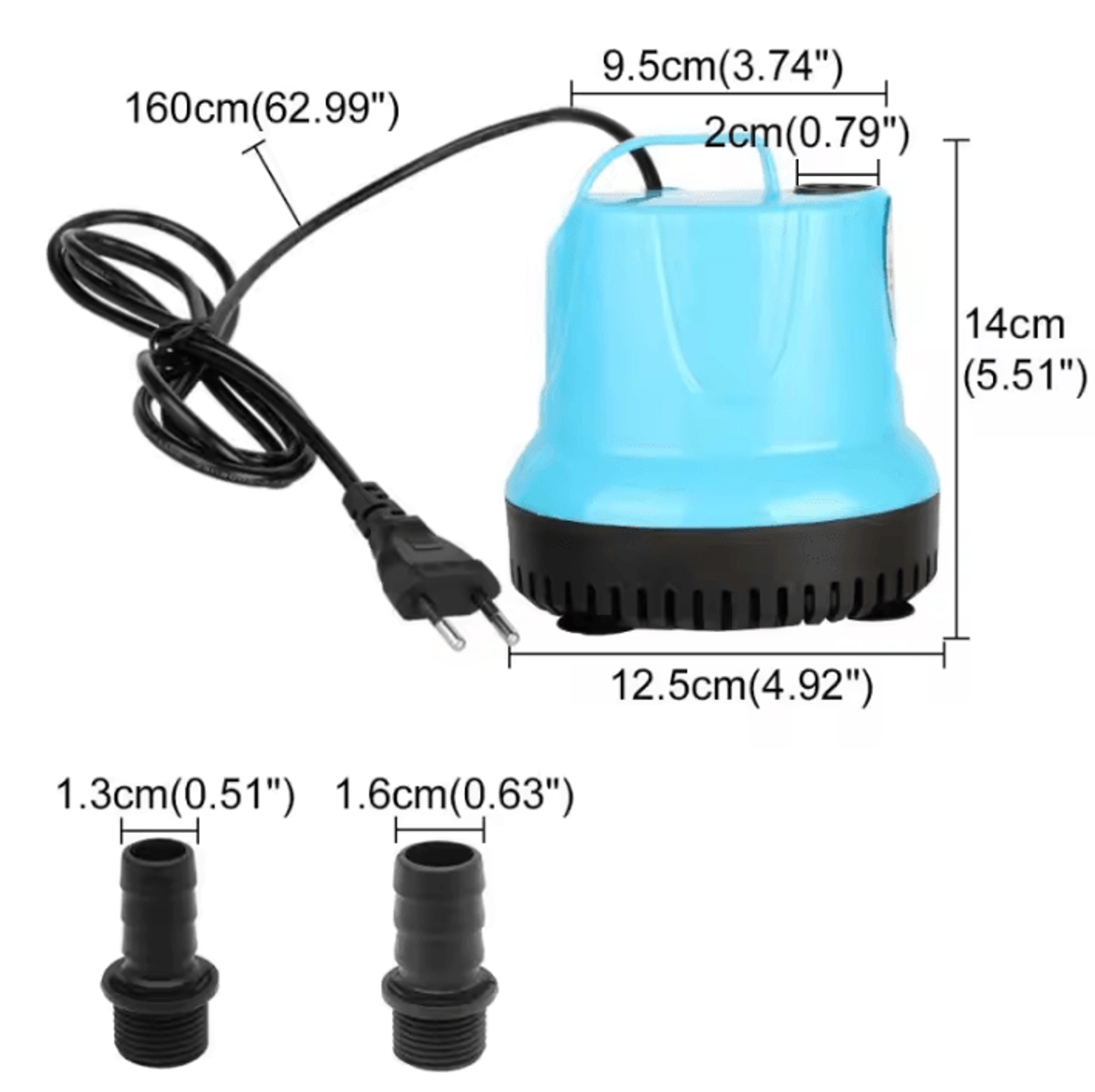 AquaFlow Mini Submersible Water Pump For Fish Tanks  Fountains 1