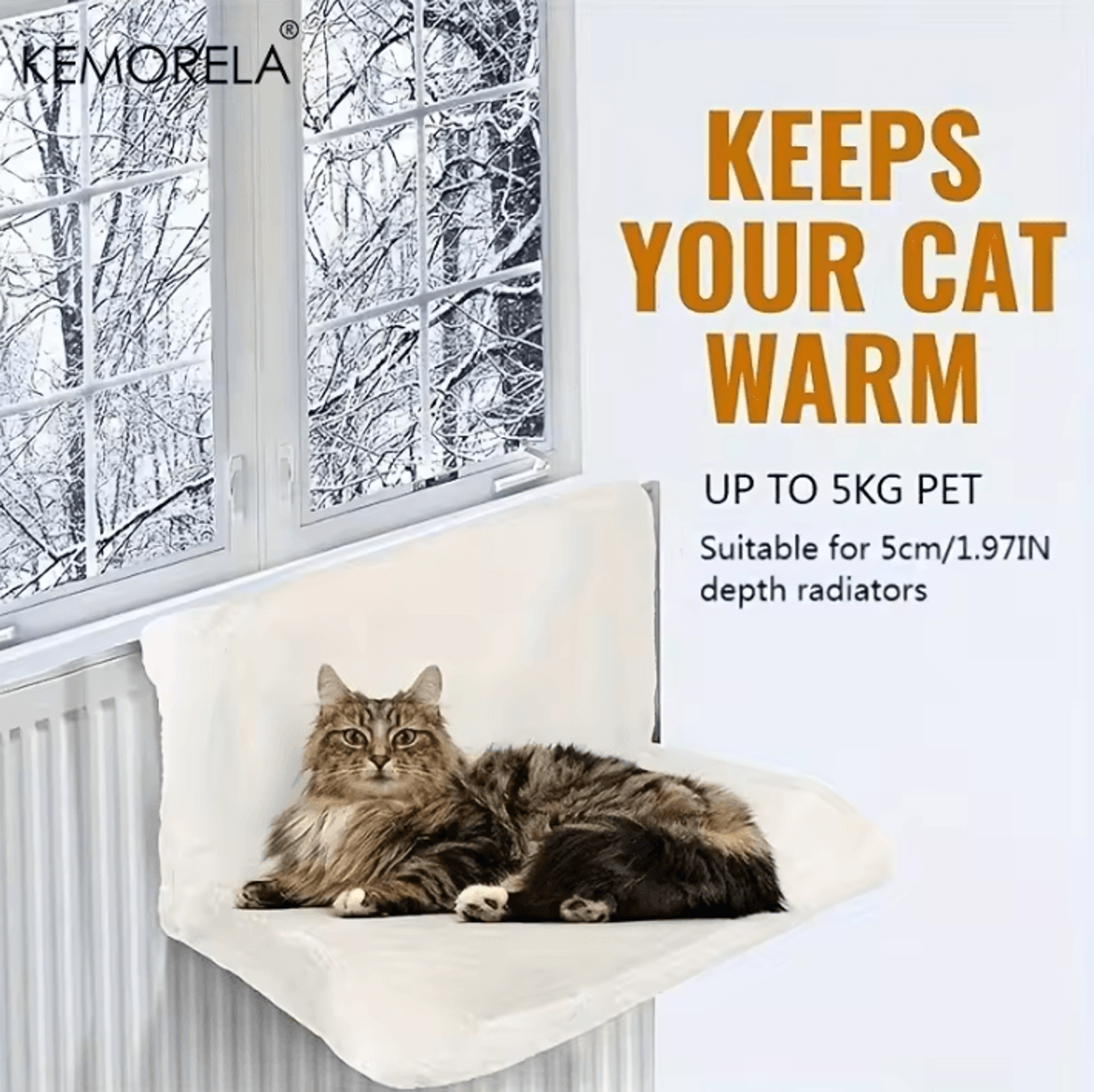 SnuggleNest Hanging Radiator Cat Hammock Bed 1