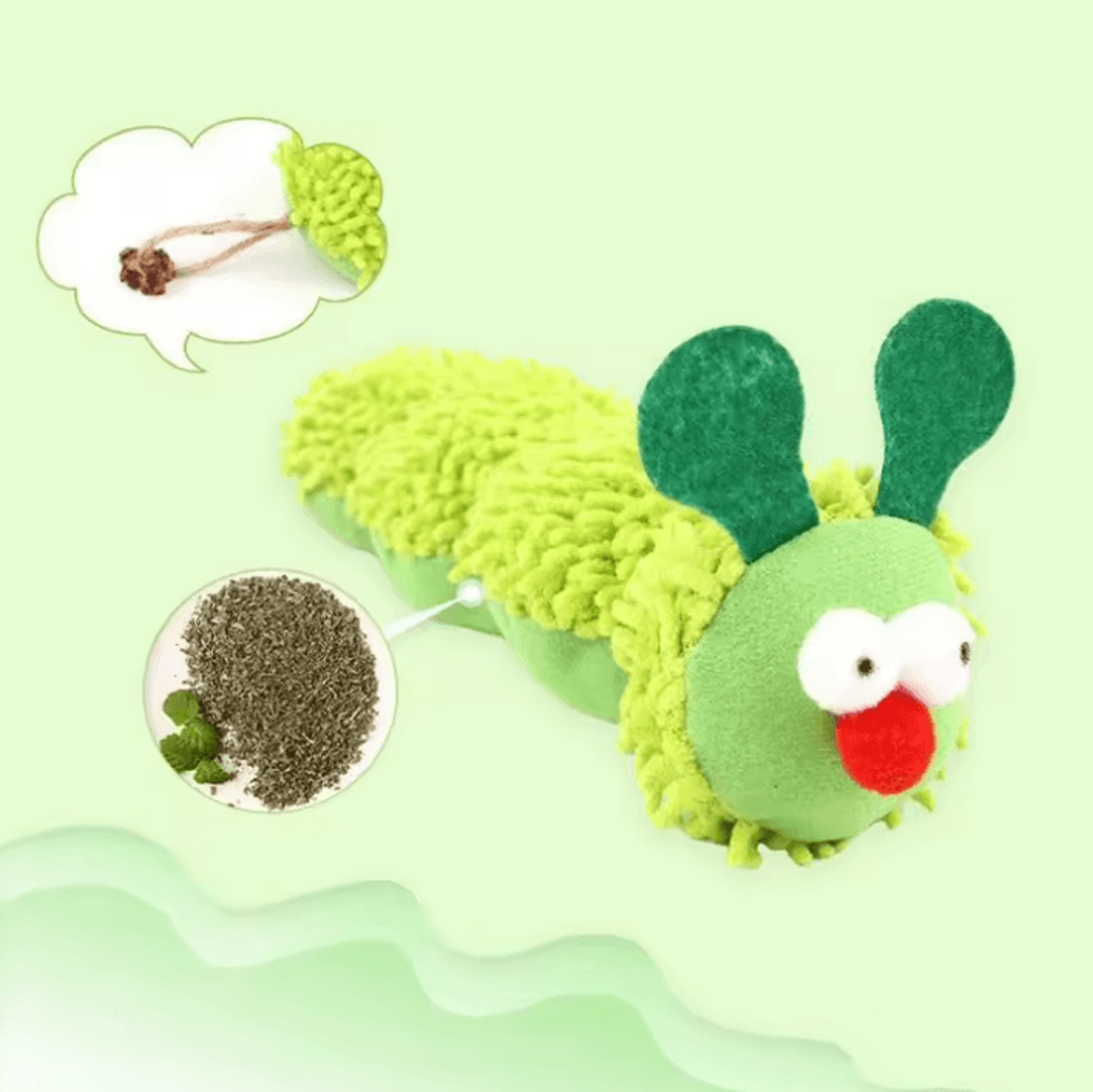 SnuggleBite Plush Catnip Comfort Toy 3