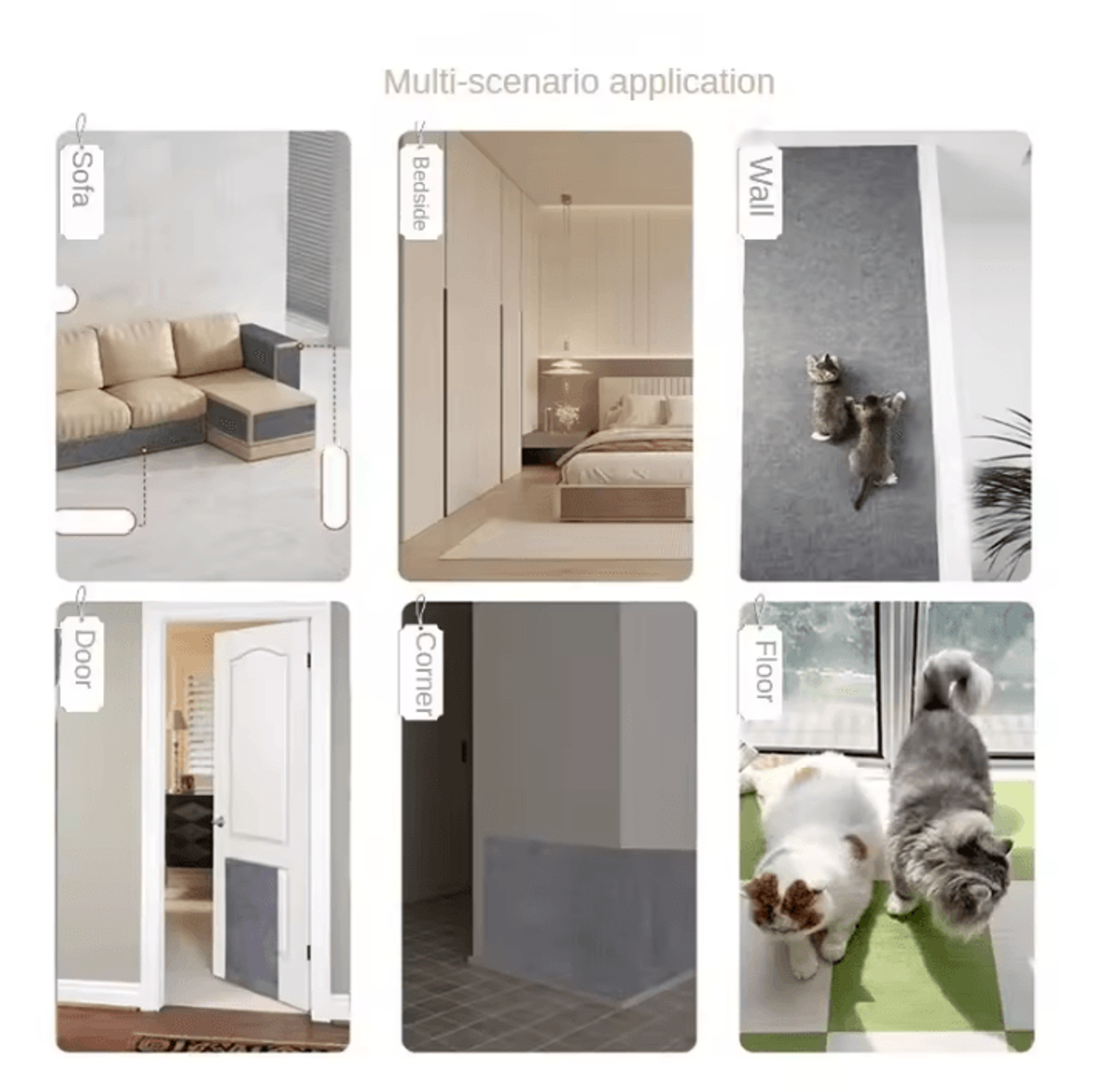 ClawGuard SelfAdhesive Sofa Cat Scratching Protector Mat 3