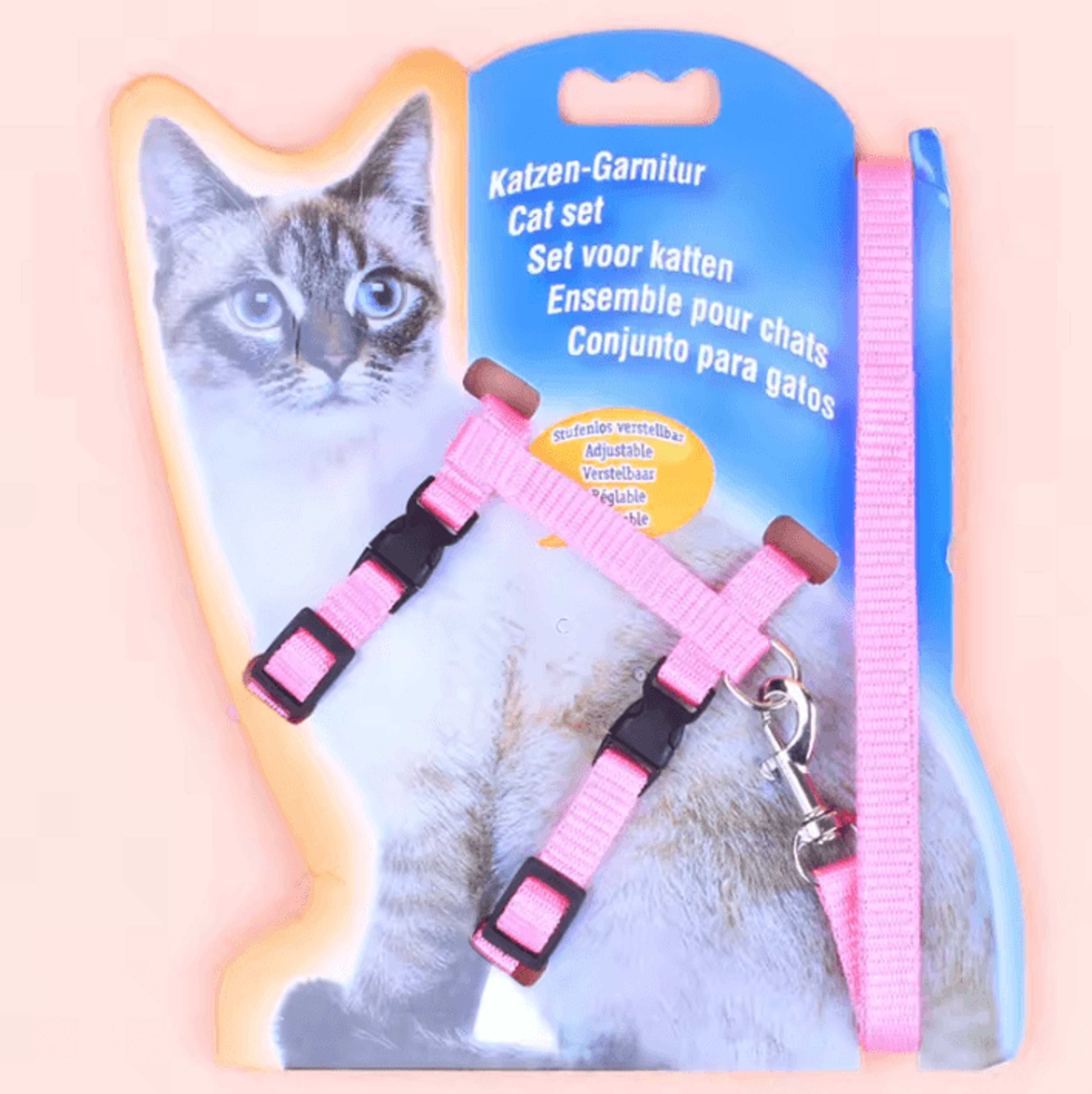 ComfortFit Adjustable Cat Harness And Leash Set 6
