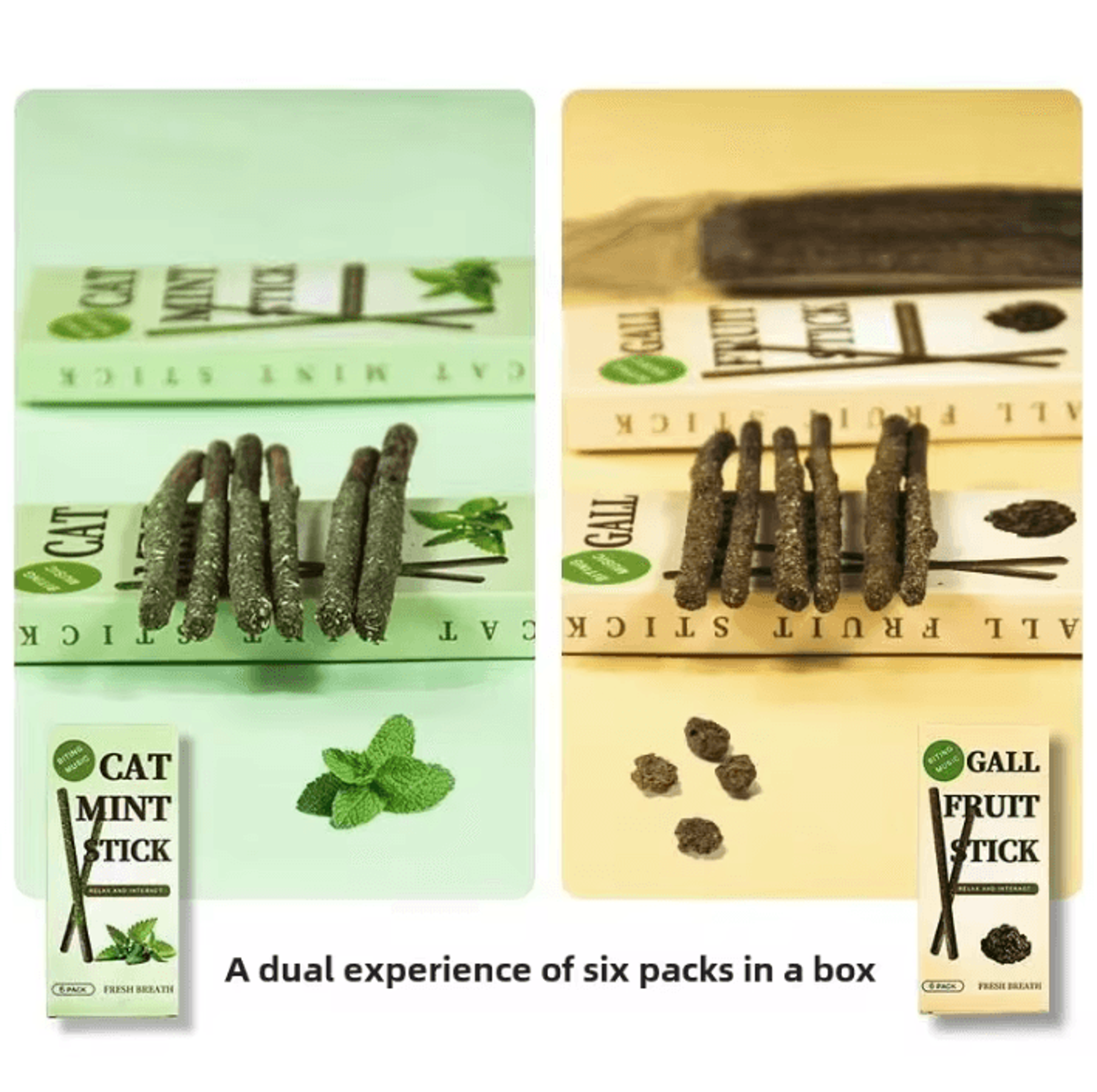 SilverVine FreshBite Matatabi Cat Chew Sticks For Teeth Cleaning  Play 1
