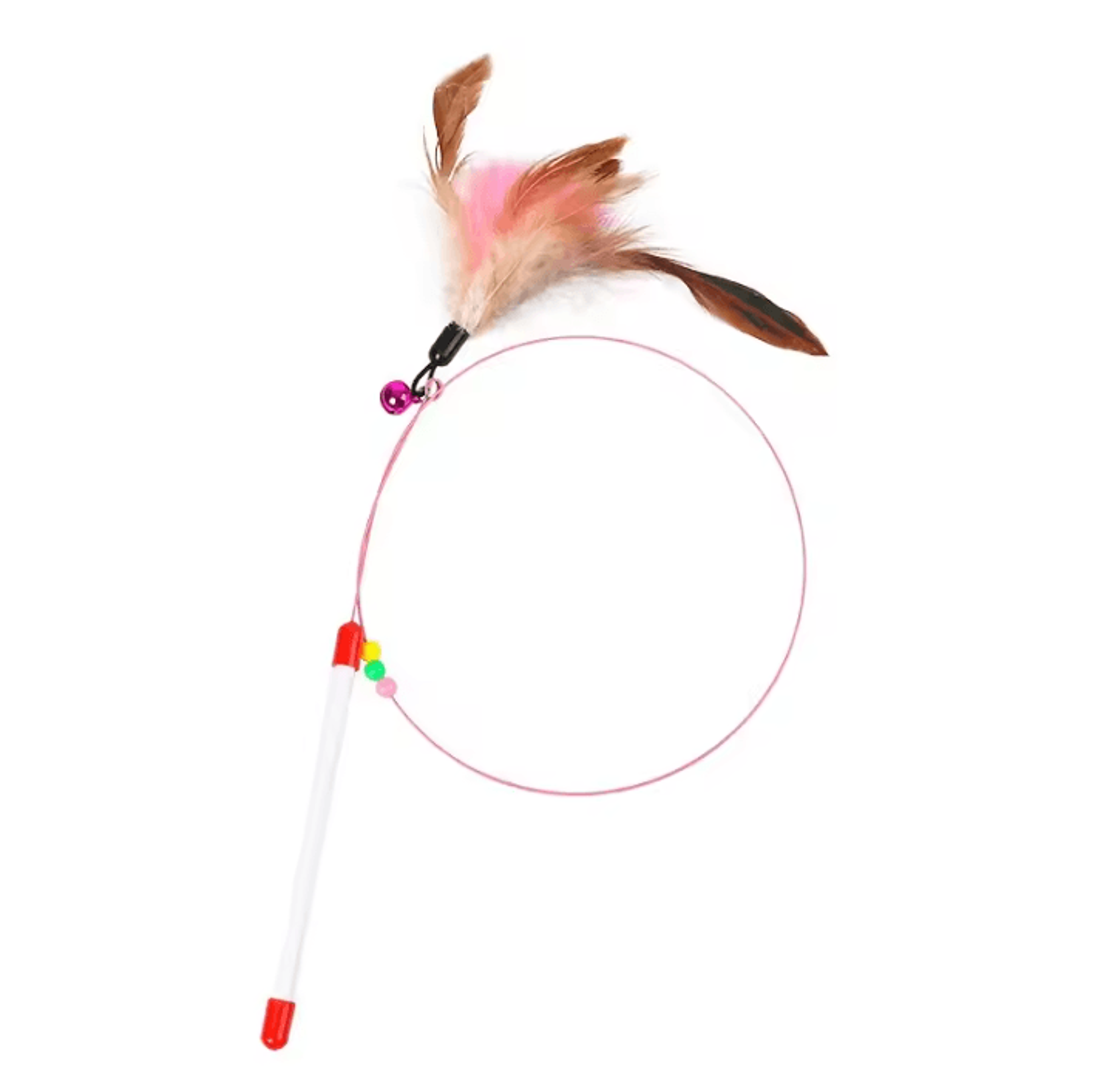 Feather Flutter Cat Wand Toy  Interactive Cat Feather Toy For Endless Chase  Play 3