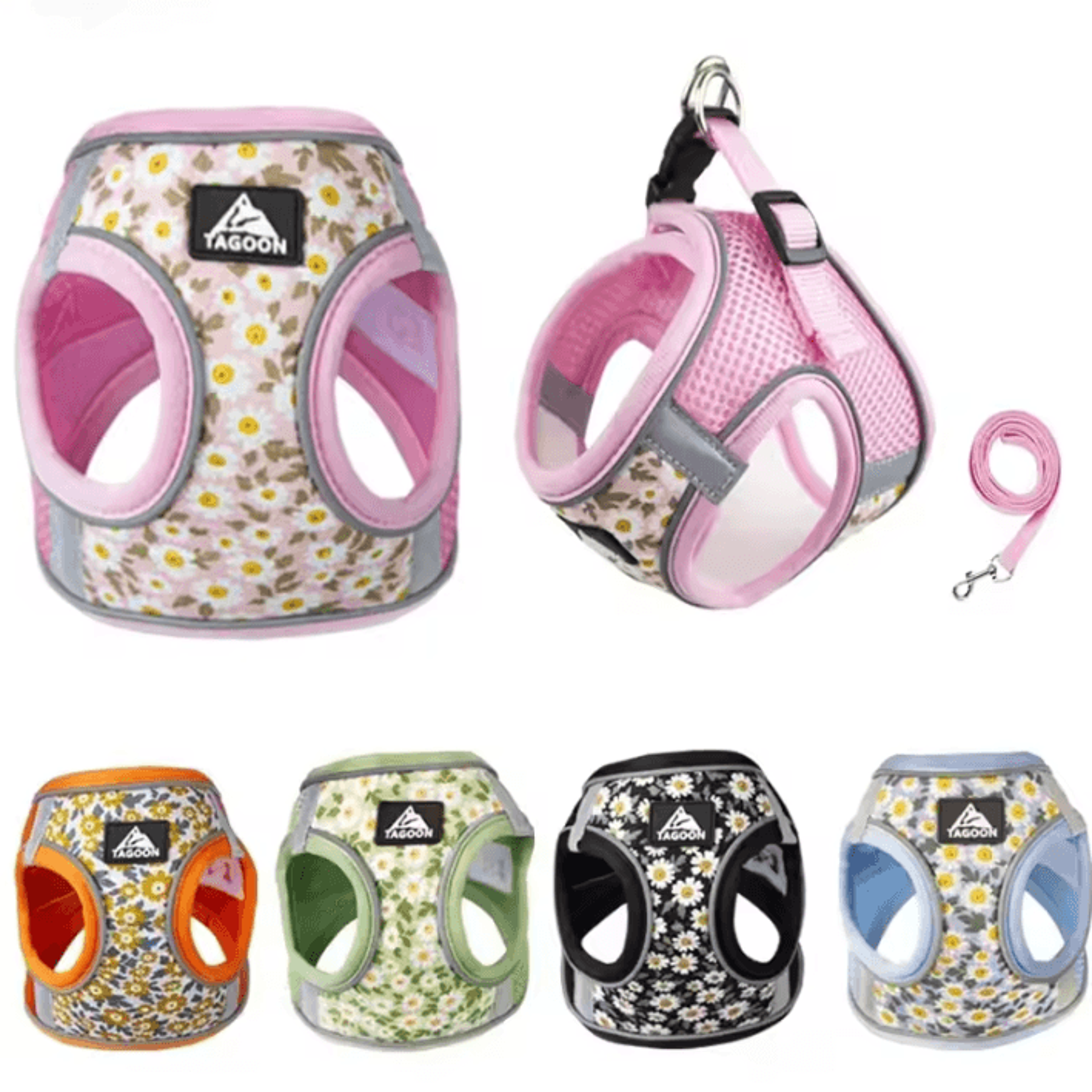 Reflective EscapeProof Cat Harness  Leash Set  Cat Harness And Leash For Safe Outdoor Adventures 0