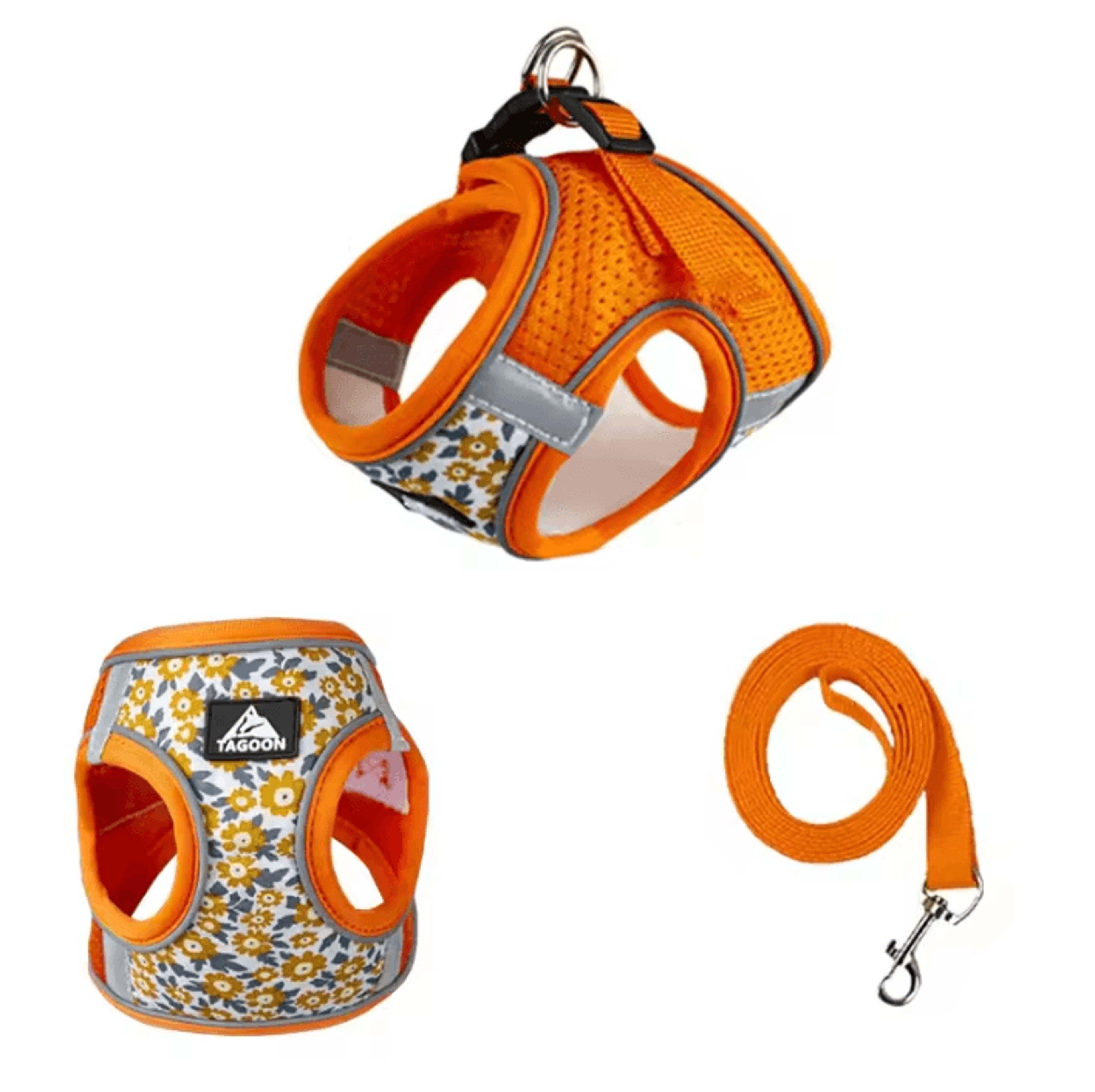 Reflective EscapeProof Cat Harness  Leash Set  Cat Harness And Leash For Safe Outdoor Adventures 4