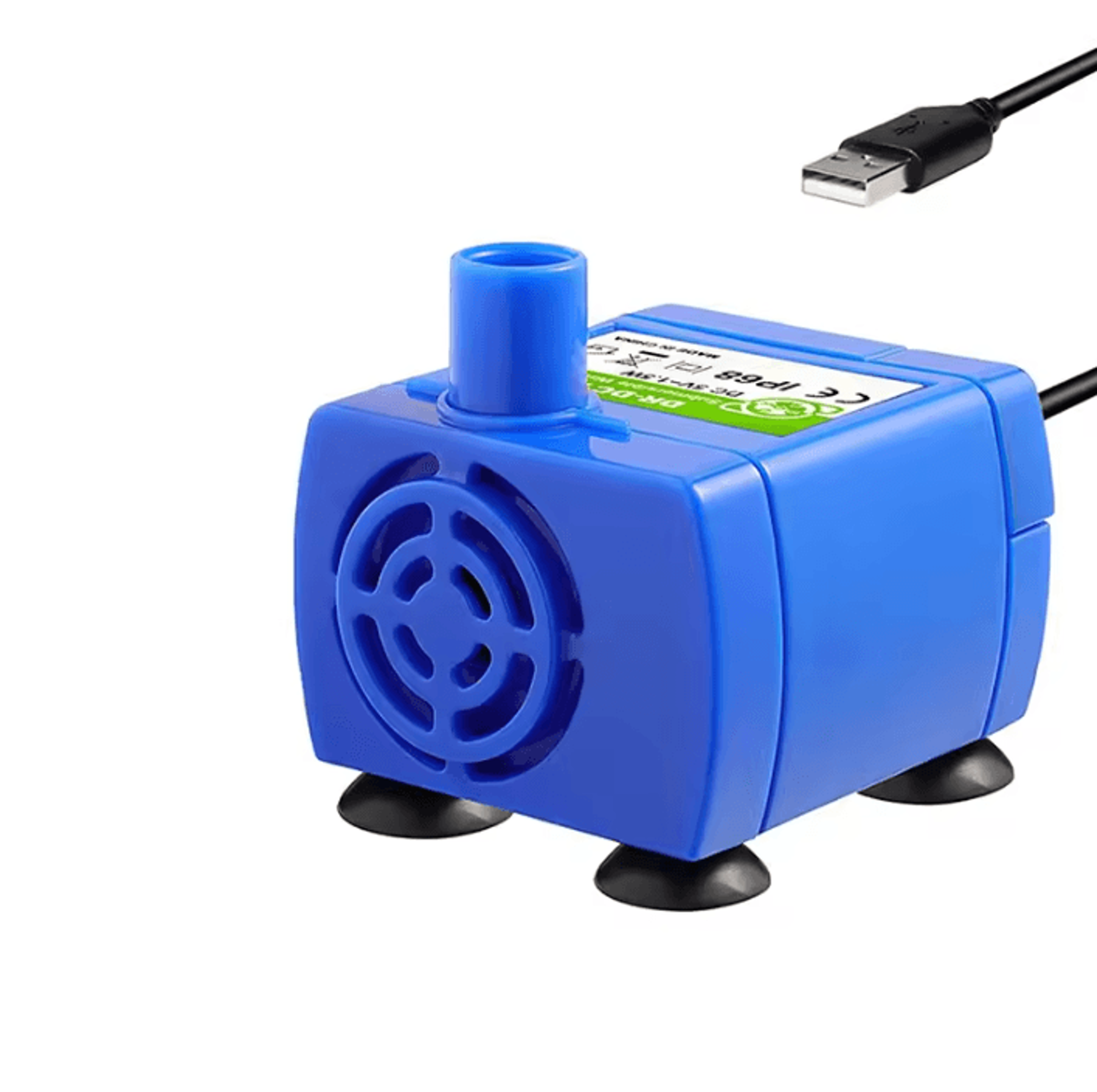 USB Water Fountain Pump Replacement With LED Light 3
