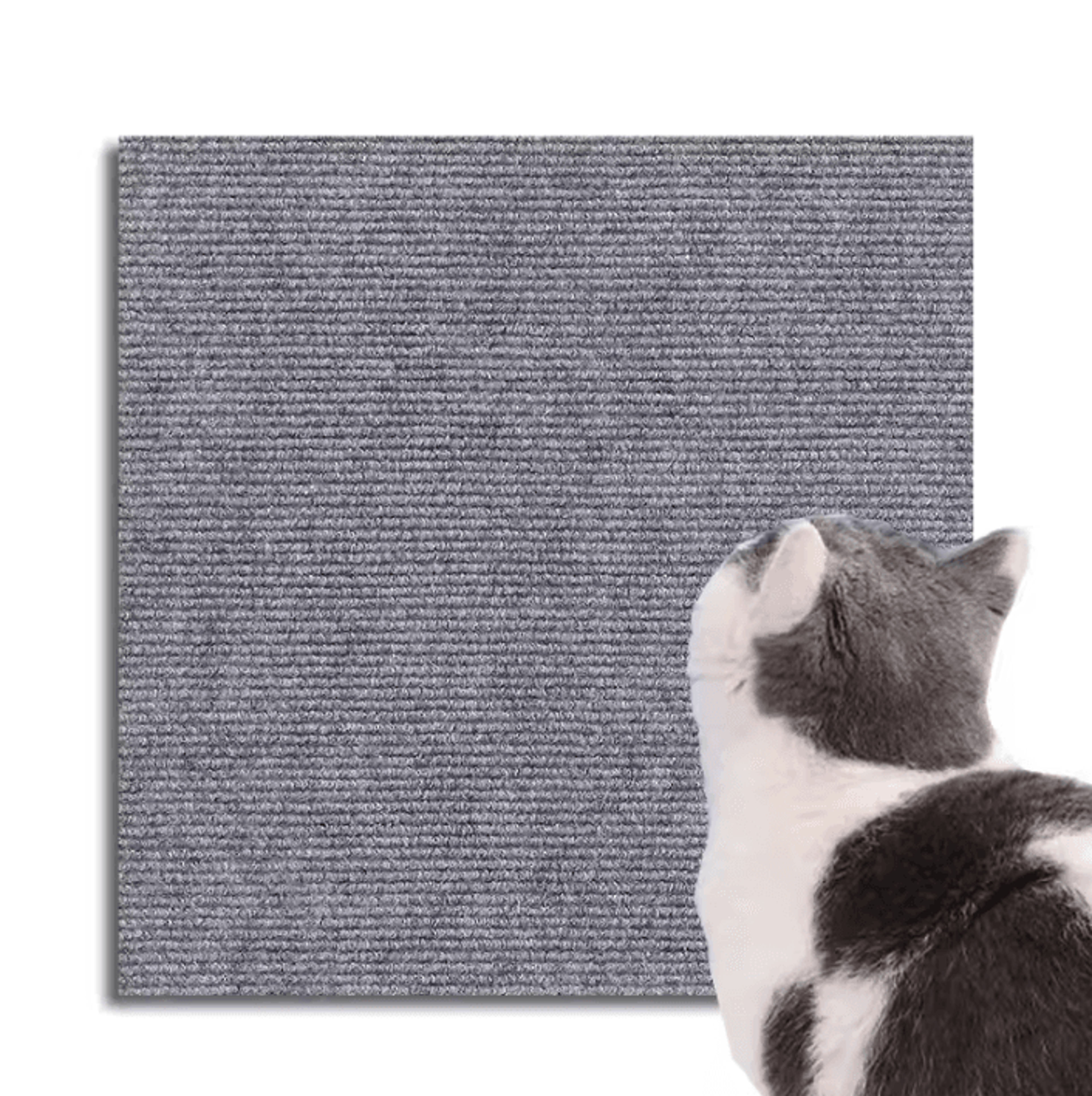 SelfAdhesive Cat Climbing  Scratching Wall Mat 4