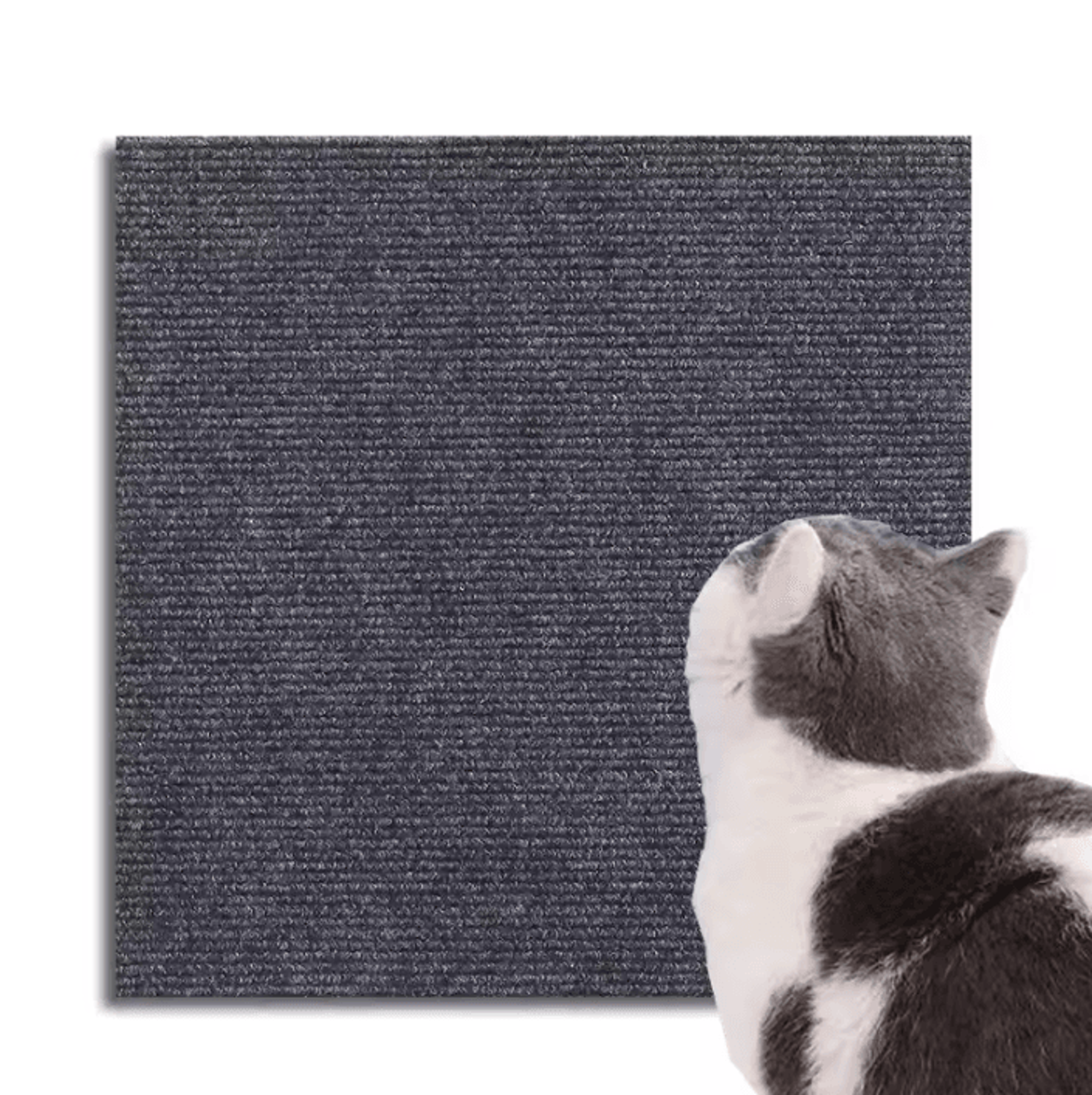 SelfAdhesive Cat Climbing  Scratching Wall Mat 5