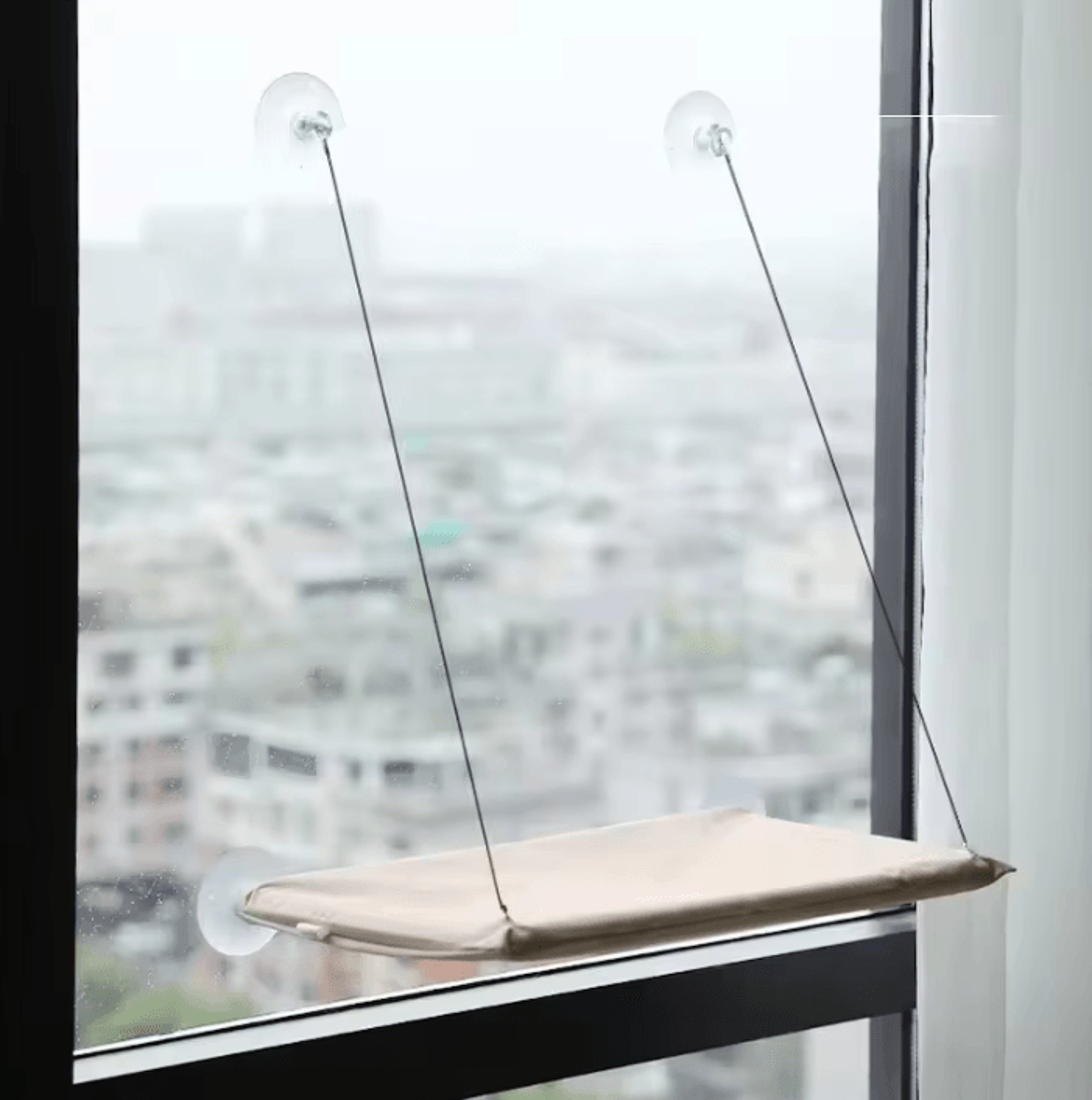 Ultra Soft Window Hammock Cat Bed 3