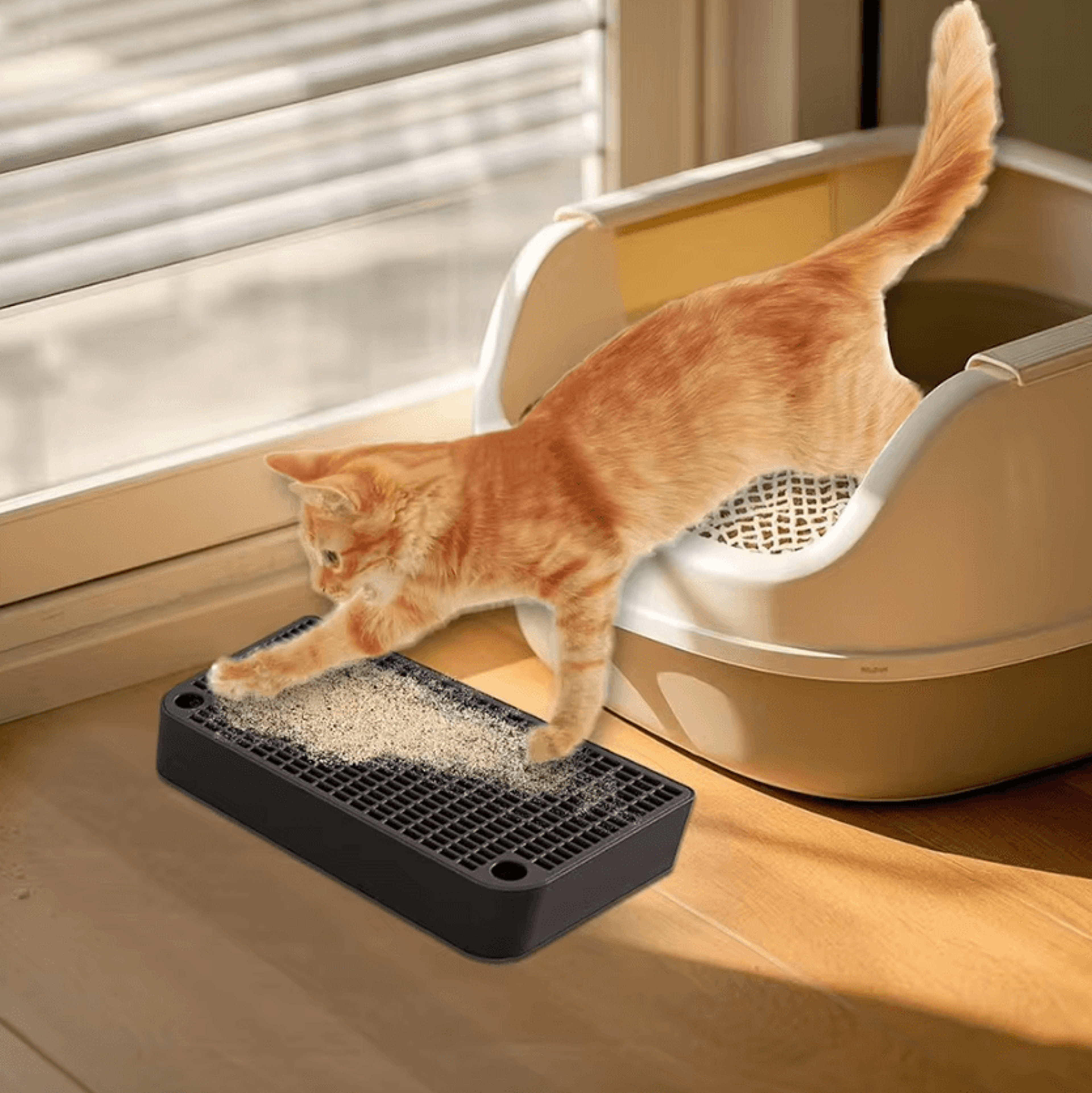 CleanStep Cat Litter Ramp  Tracking Mat 2