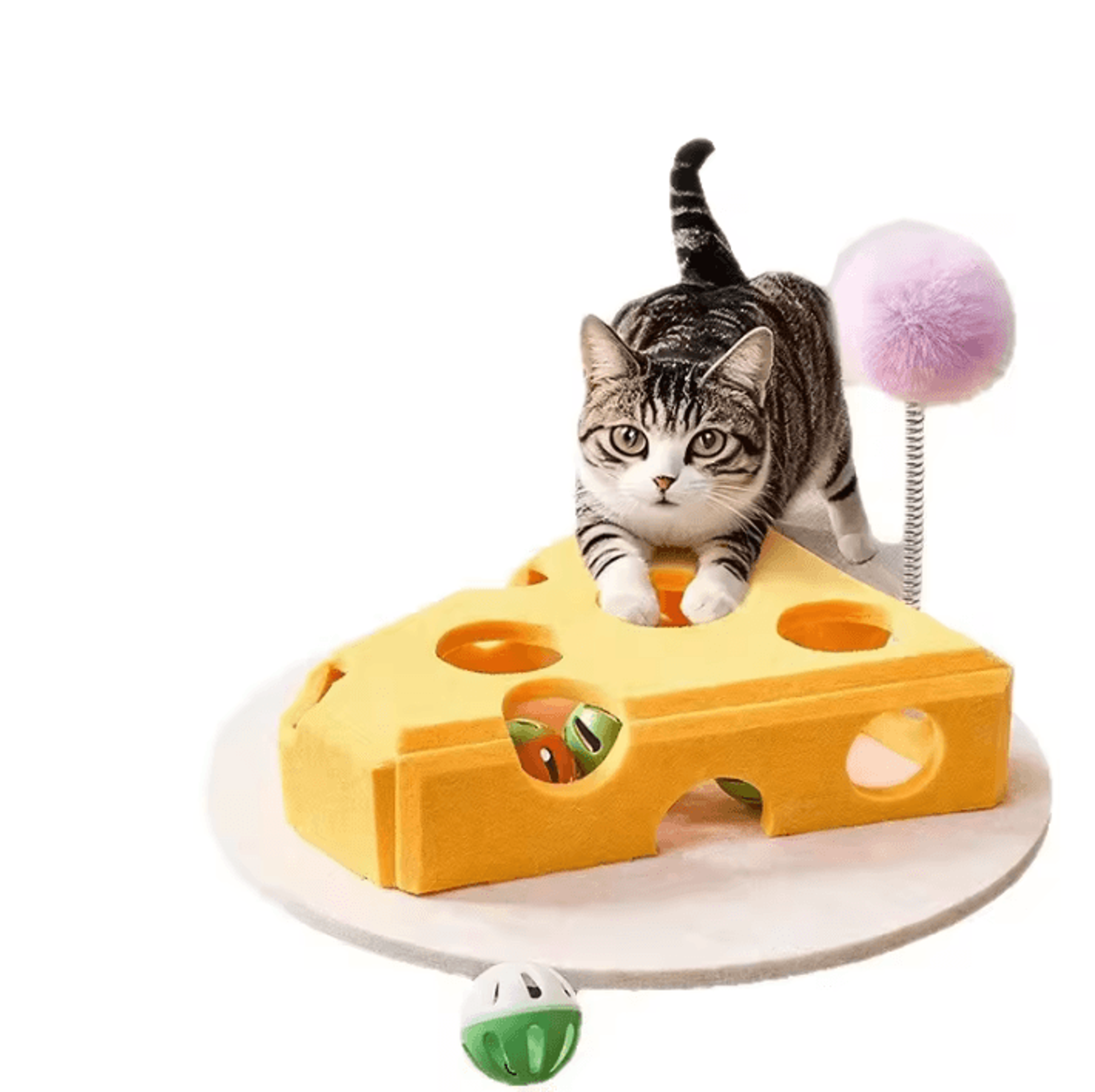 HidePaws Interactive Felt Puzzle Box For Cats 1