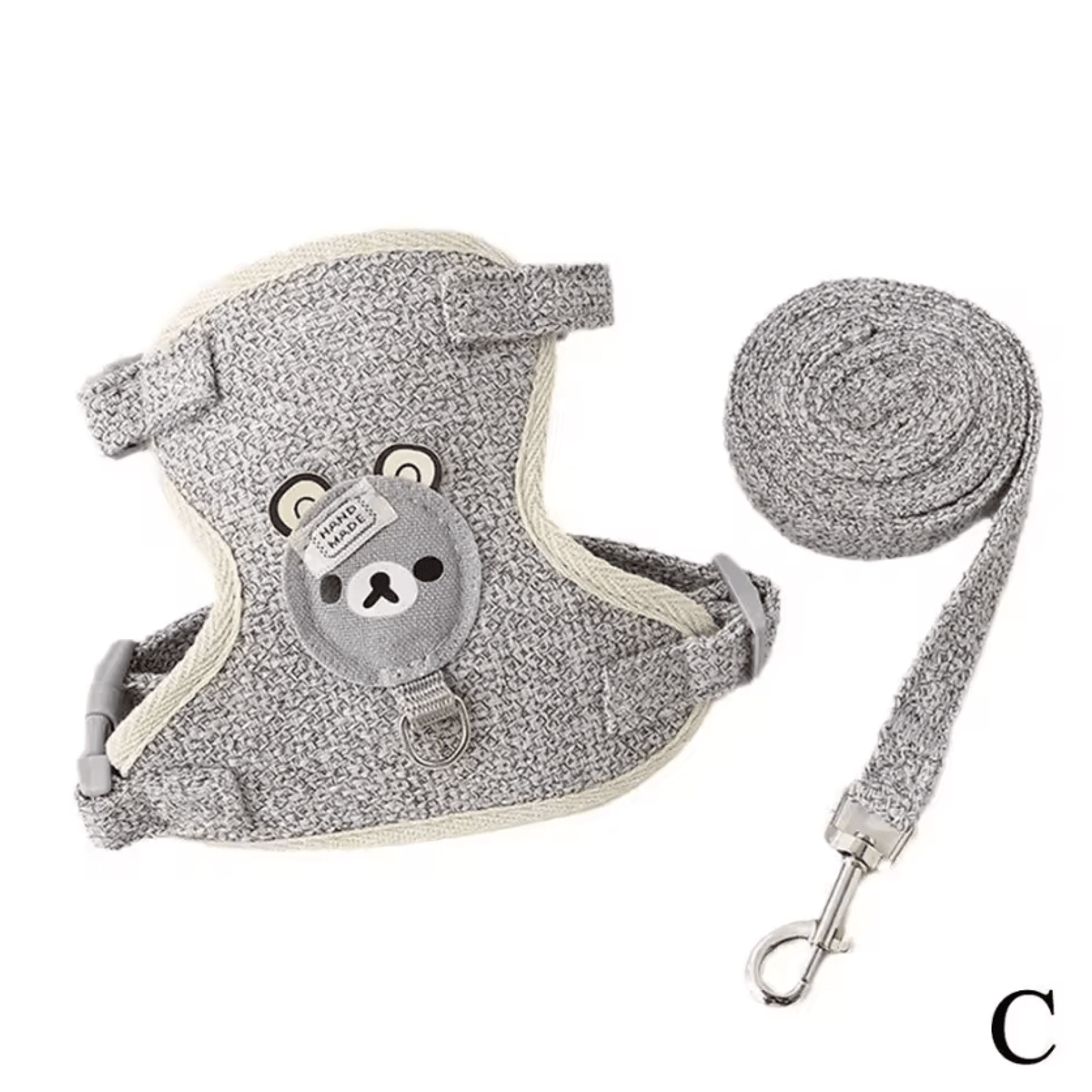 SnugFit Adjustable Kitten Harness  Collar Set 3