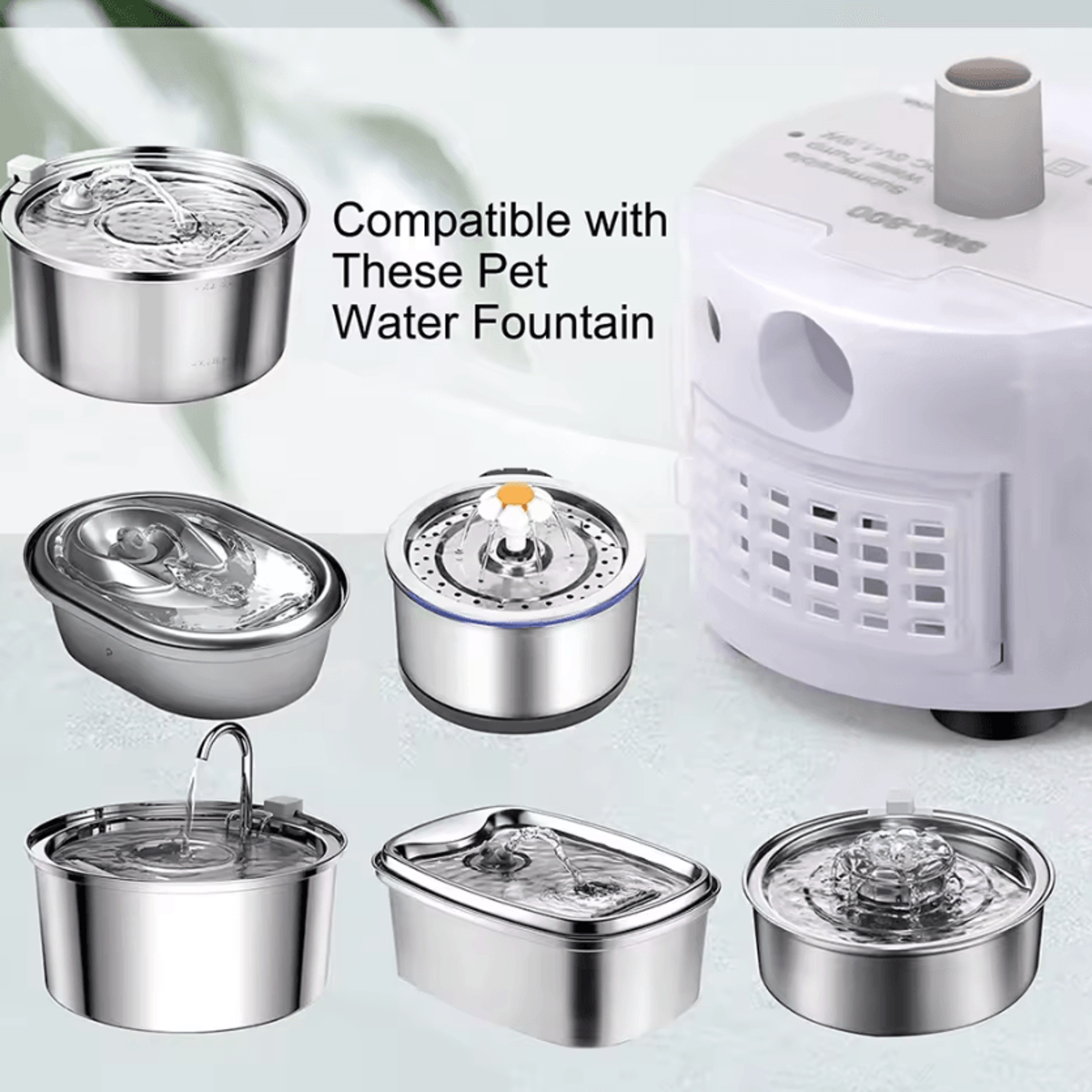 FlowPump SMA800 Replacement Water Fountain Pump For Pets 3